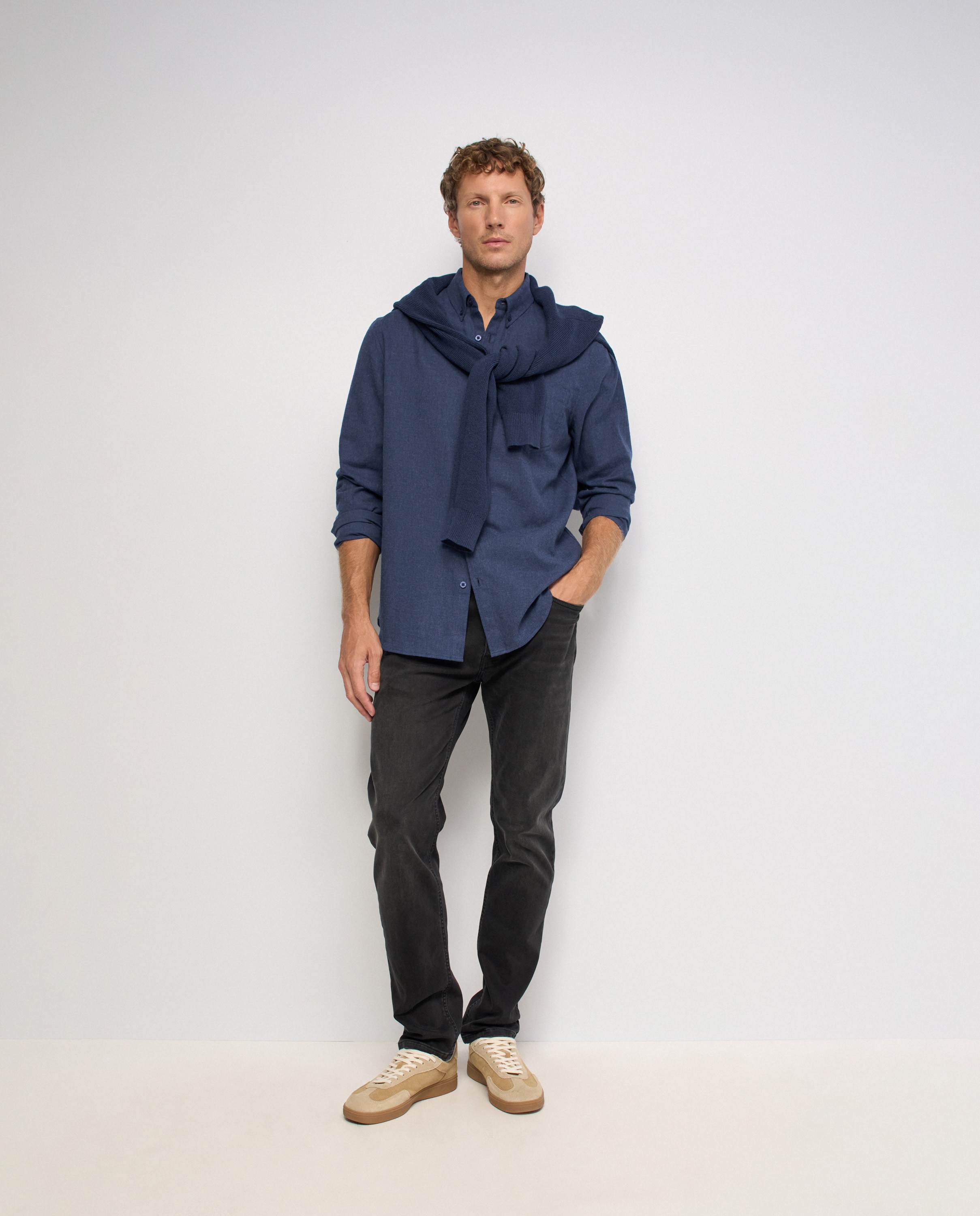 Vaqueros slim fit de hombre - Salsa Jeans - Negro Negro-1