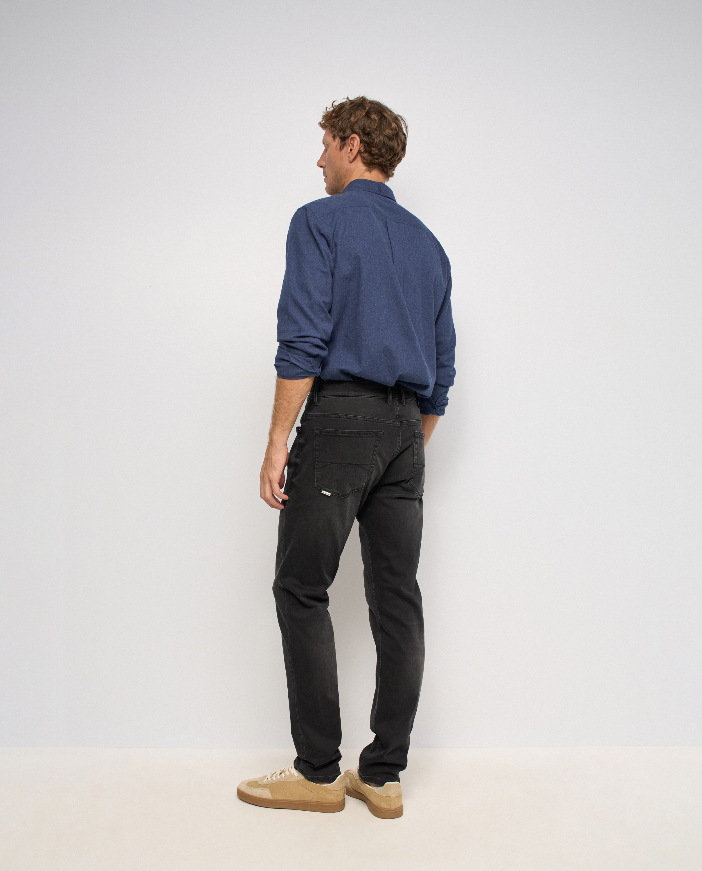 Vaqueros slim fit de hombre - Salsa Jeans - Negro Negro-3
