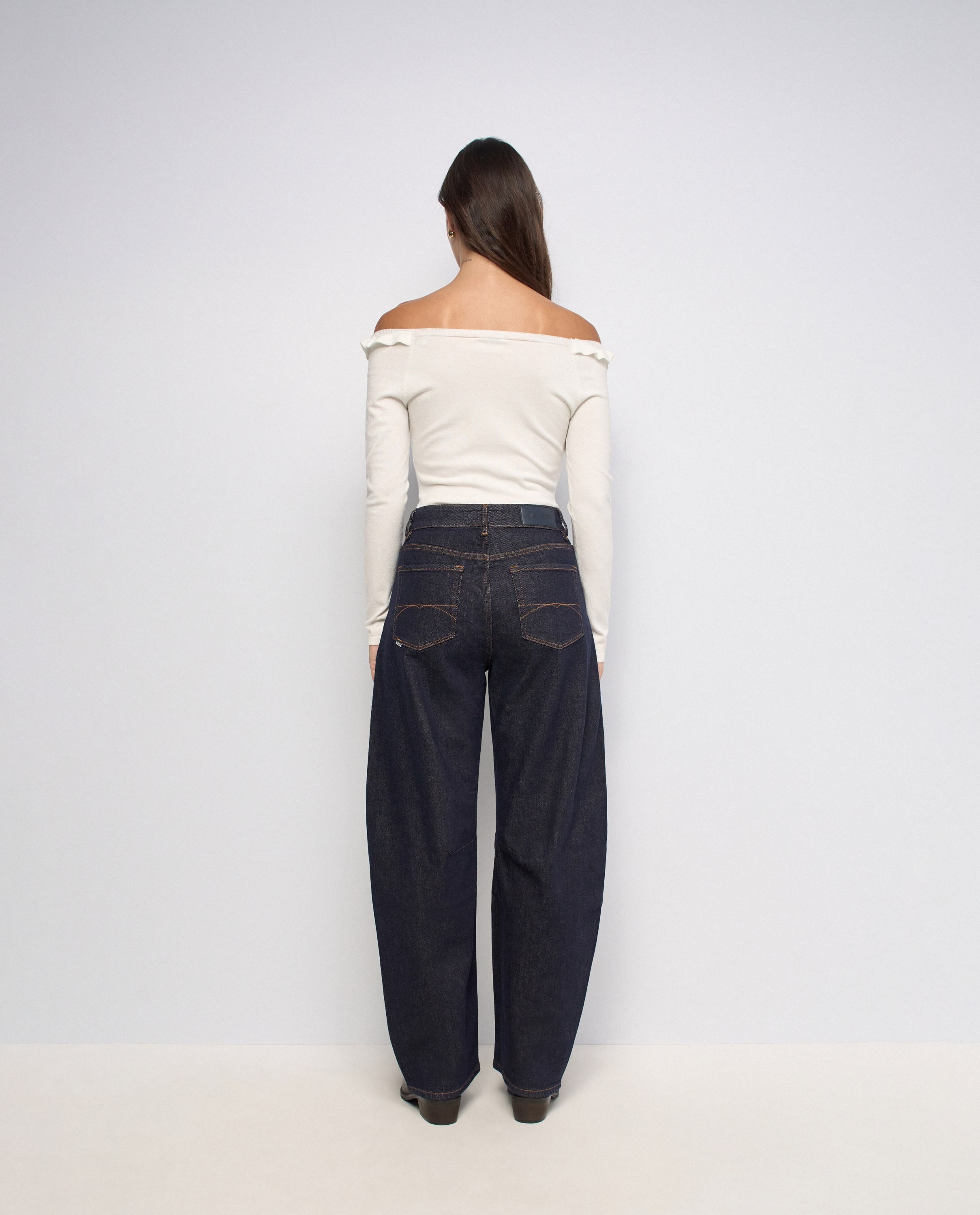 Jersey con apliques florales tridimensionales de mujer - Salsa Jeans - Natural Natural-3