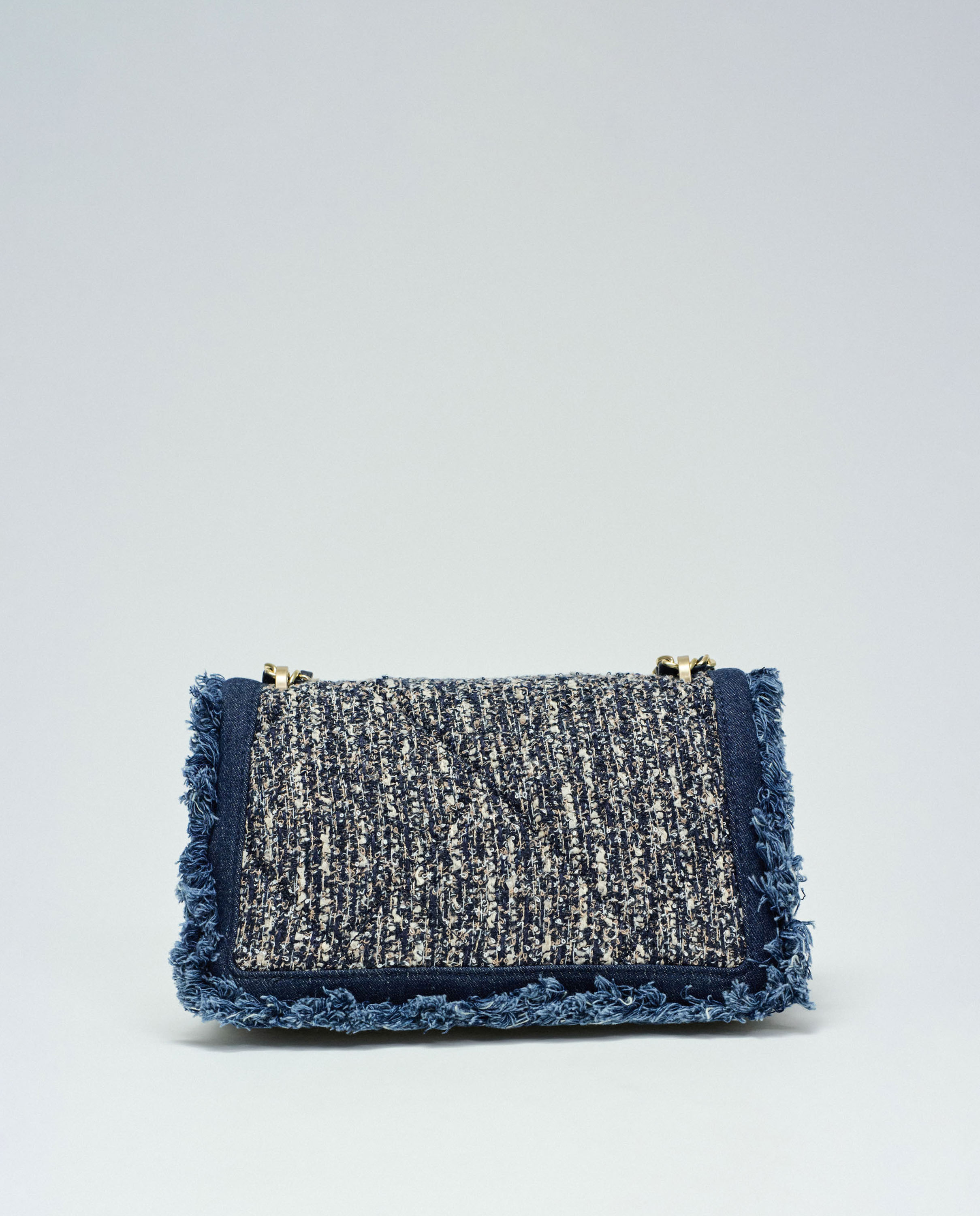 Bolso de tweed de mujer - Salsa Jeans - Azul Azul-2