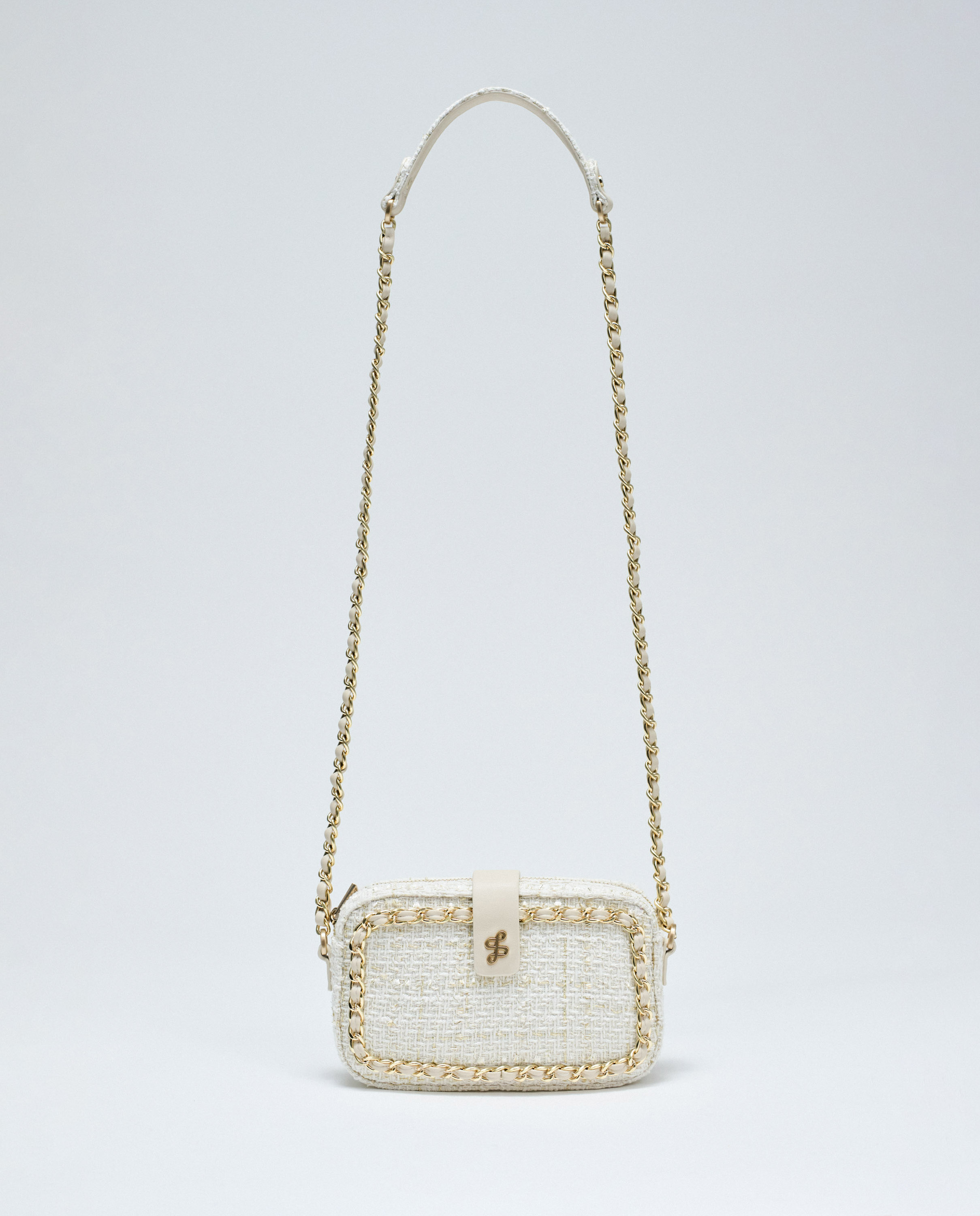 Bolso de tweed de mujer - Salsa Jeans - Natural Natural-4
