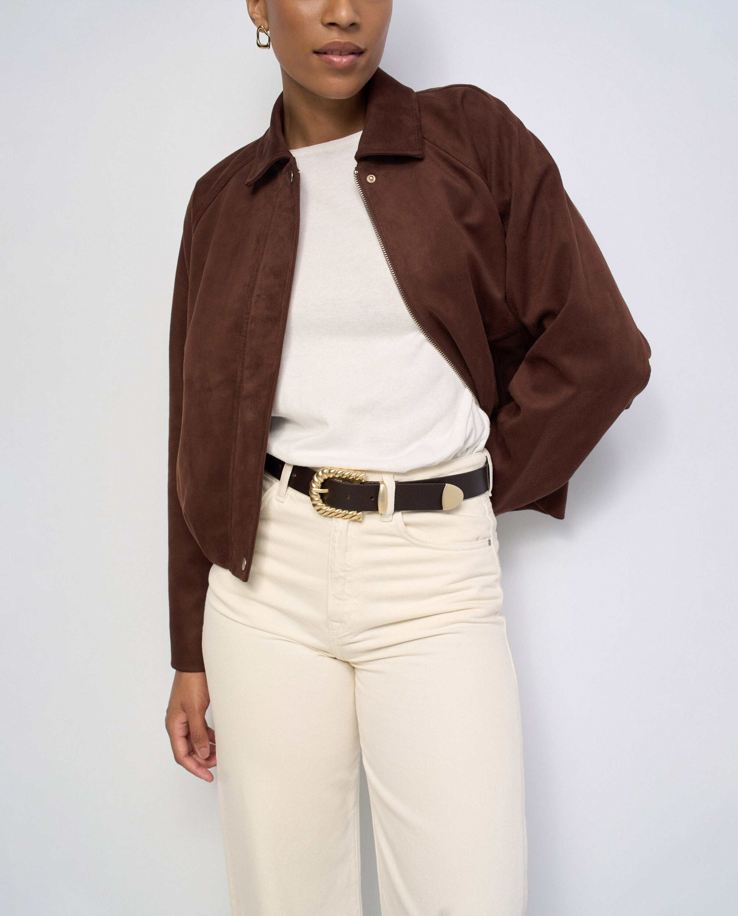Imagen 2 de Cinturón de cuero de mujer - Salsa Jeans - Marrón Marrón