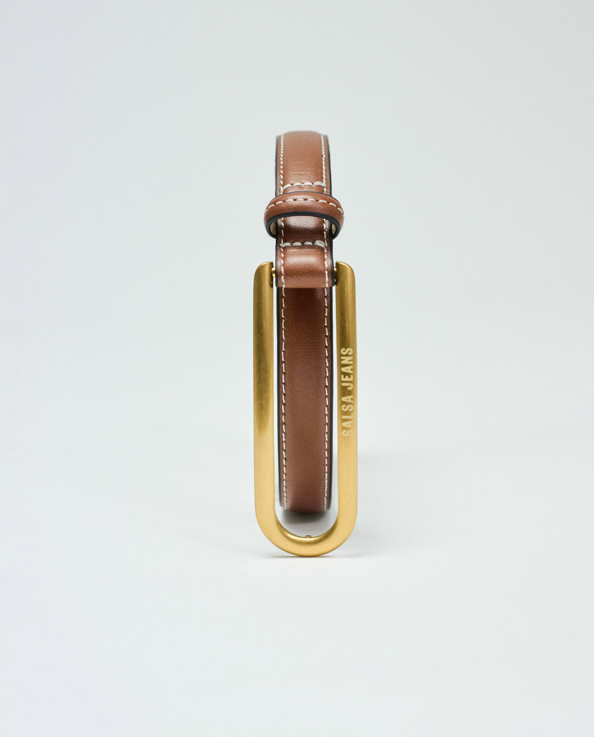 Cinturón de cuero de mujer - Salsa Jeans - Marrón Marrón-3