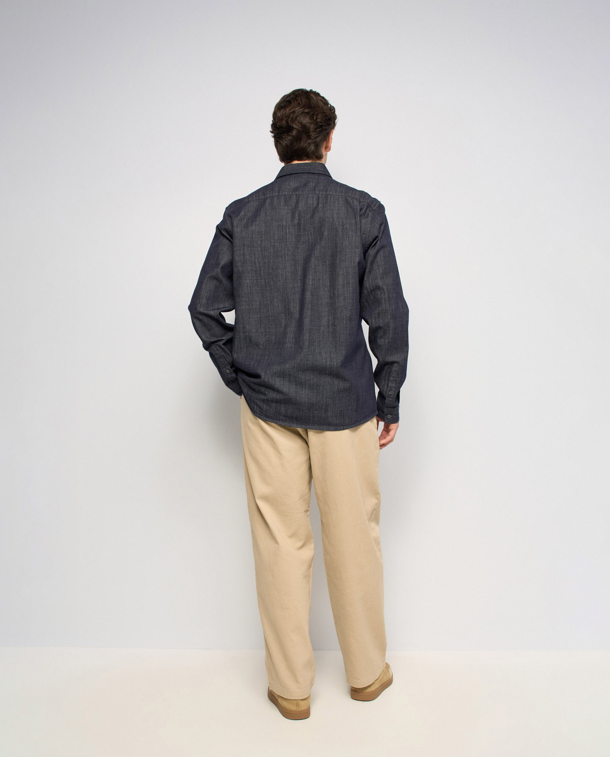 Camisa denim de hombre - Salsa Jeans - Azul Azul-3