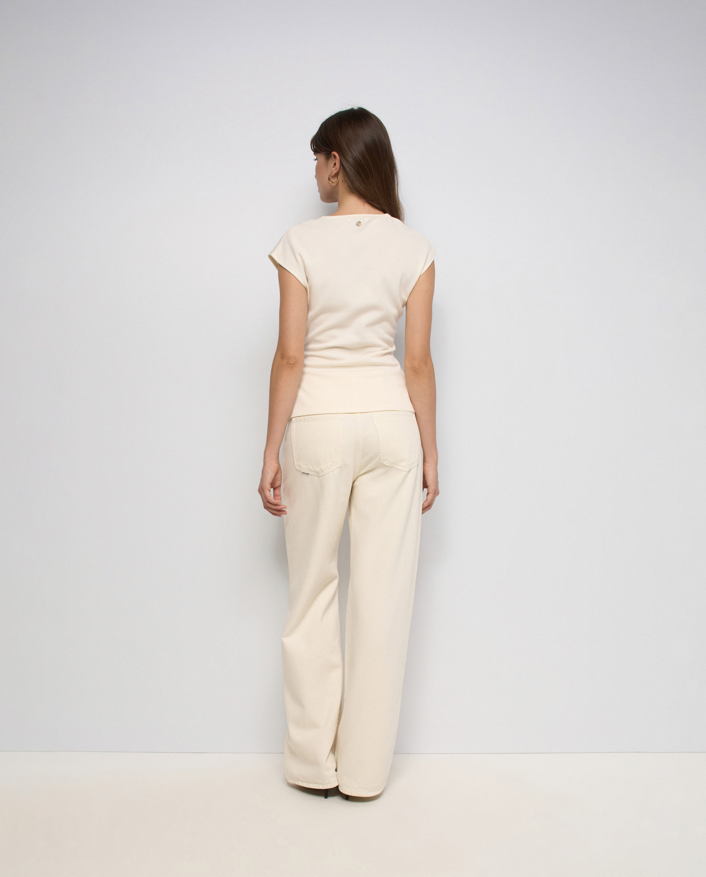 Top de punto cruzado de mujer - Salsa Jeans - Natural Natural-3