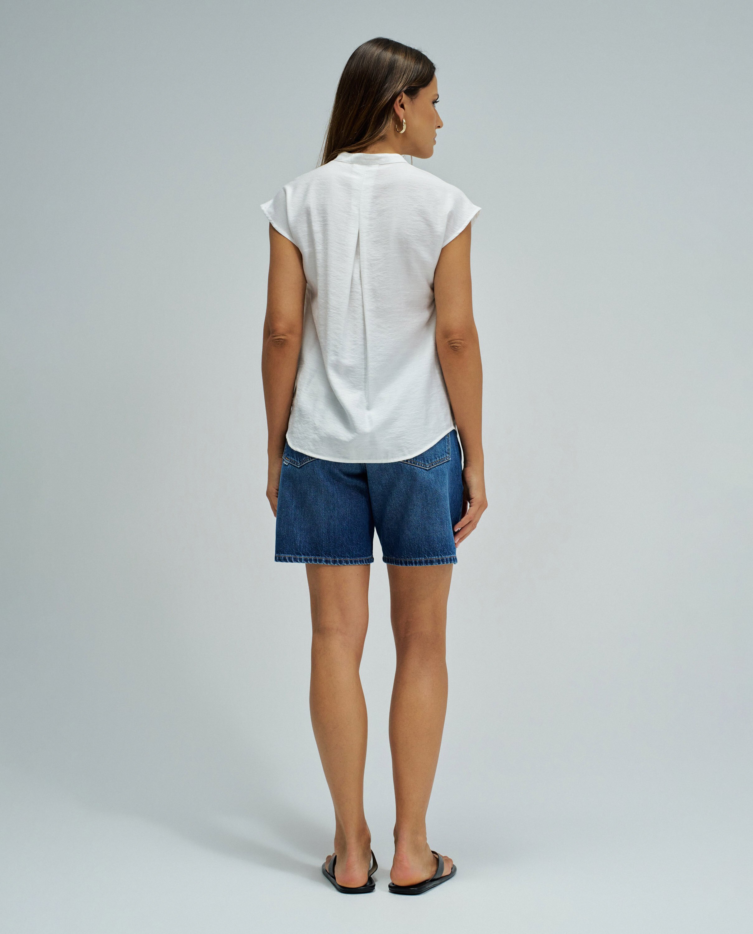 Camisa estampada de mujer - Salsa Jeans - Blanco Blanco-3