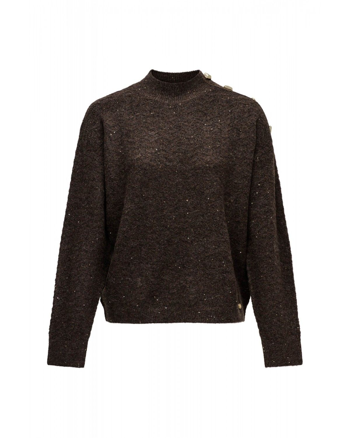 Imagen 6 de Jersey de punto de mujer - Salsa Jeans - Marrón Marrón