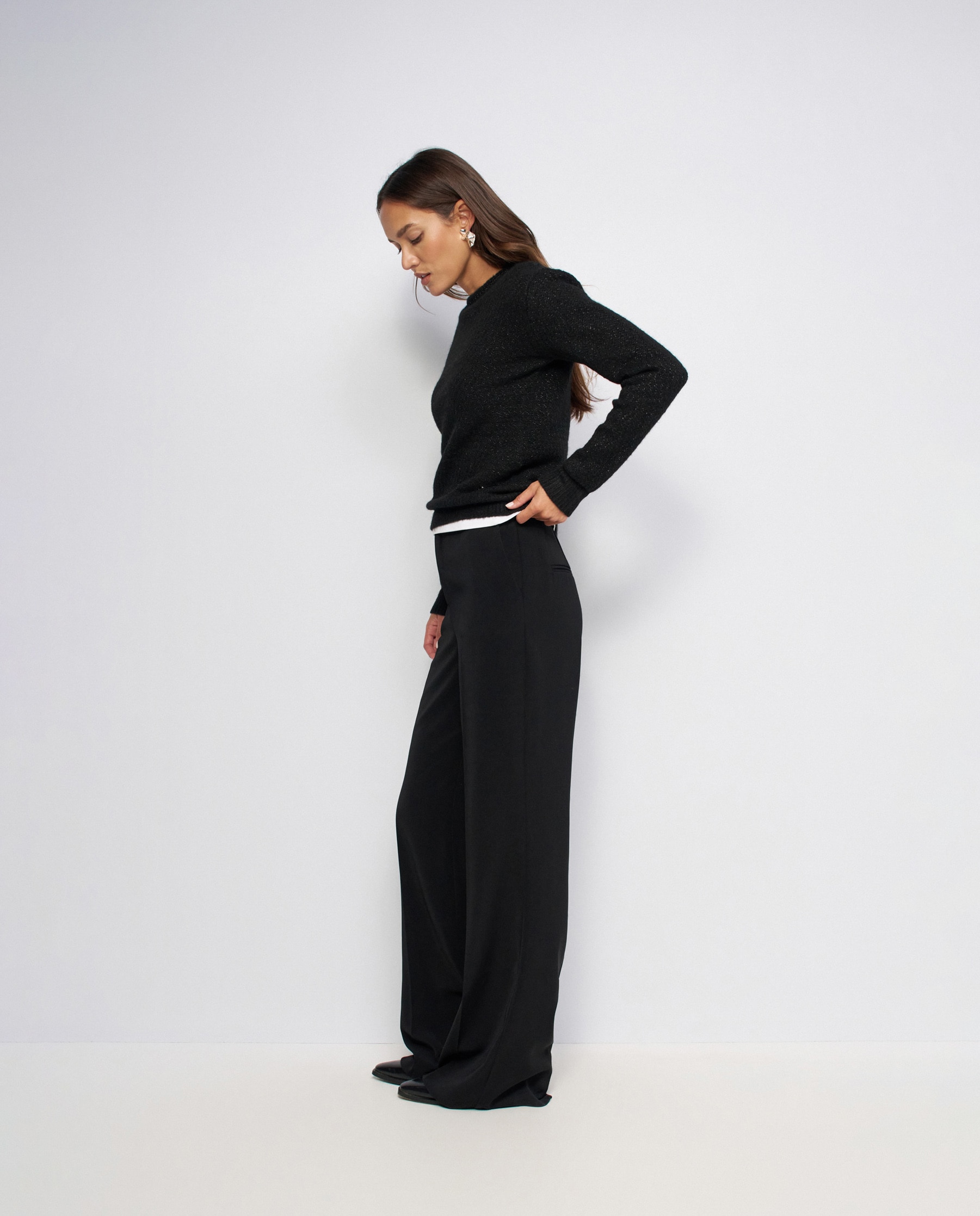 Imagen 2 de Jersey de punto de mujer - Salsa Jeans - Negro Negro