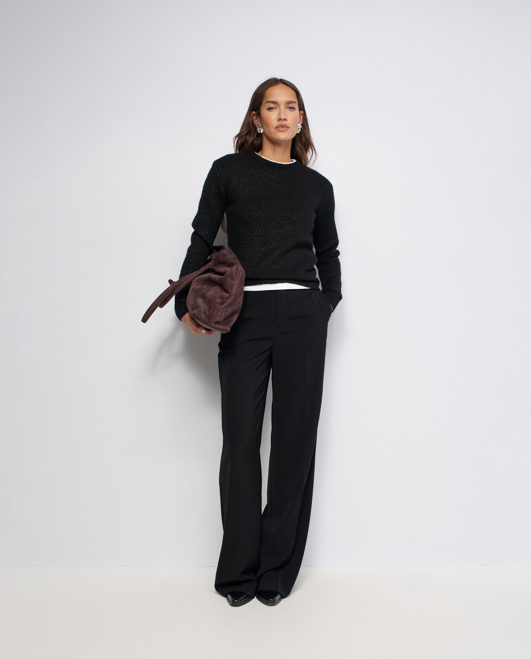 Imagen 5 de Jersey de punto de mujer - Salsa Jeans - Negro Negro