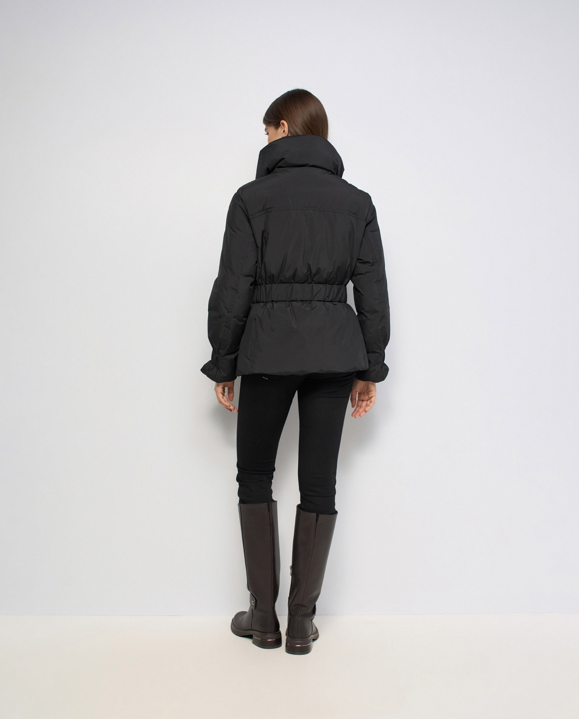 Abrigo acolchado de mujer - Salsa Jeans - Negro Negro-3