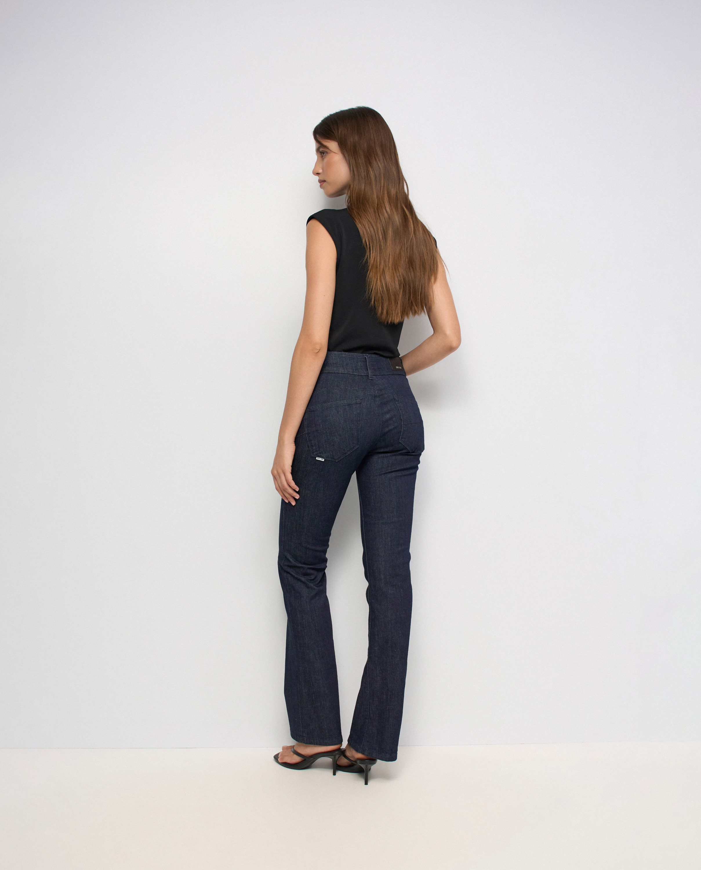 Vaqueros secret push in bootcut de mujer - Salsa Jeans - Azul Azul-3