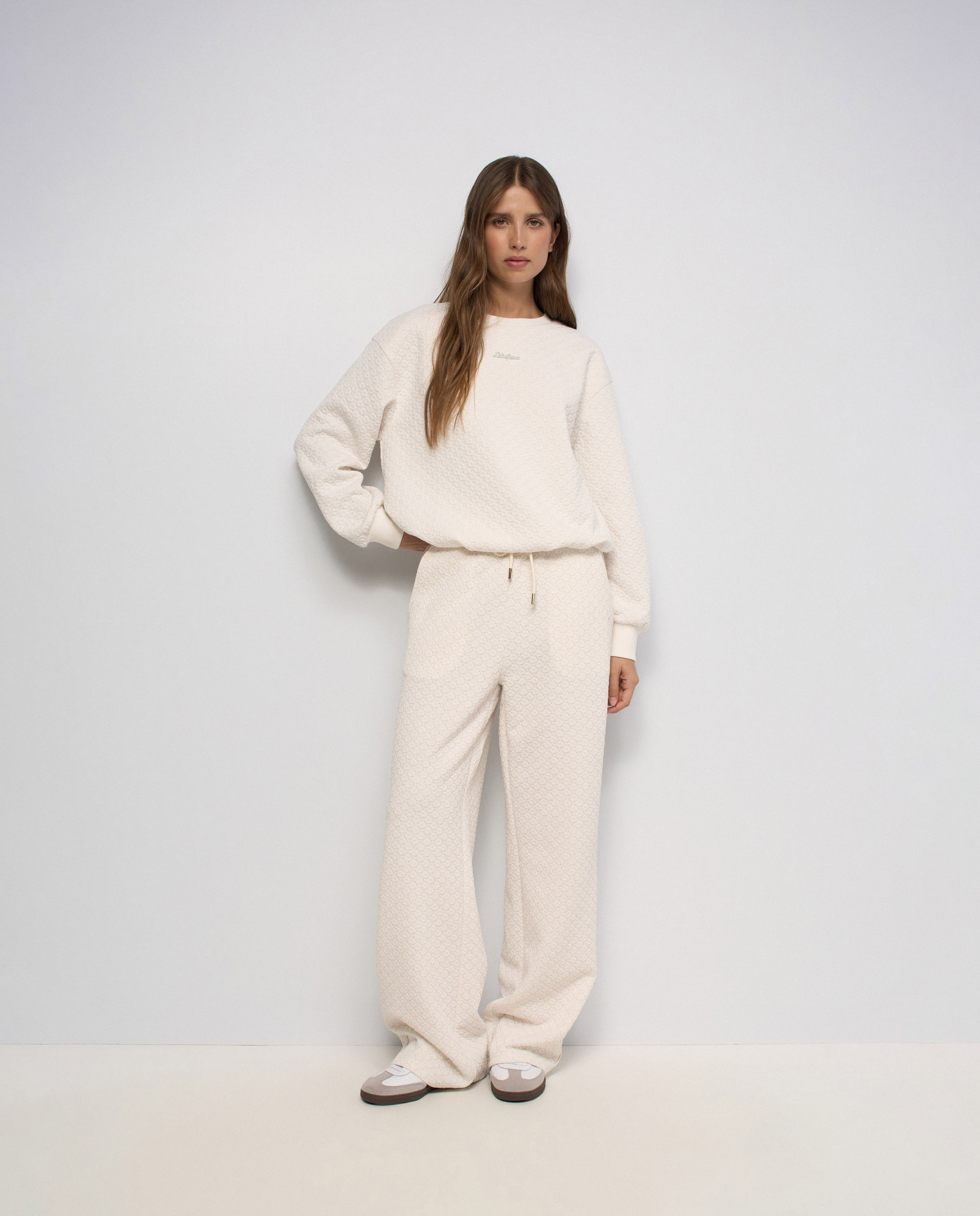 Pantalones jogger de punto de mujer - Salsa Jeans - Natural Natural-5