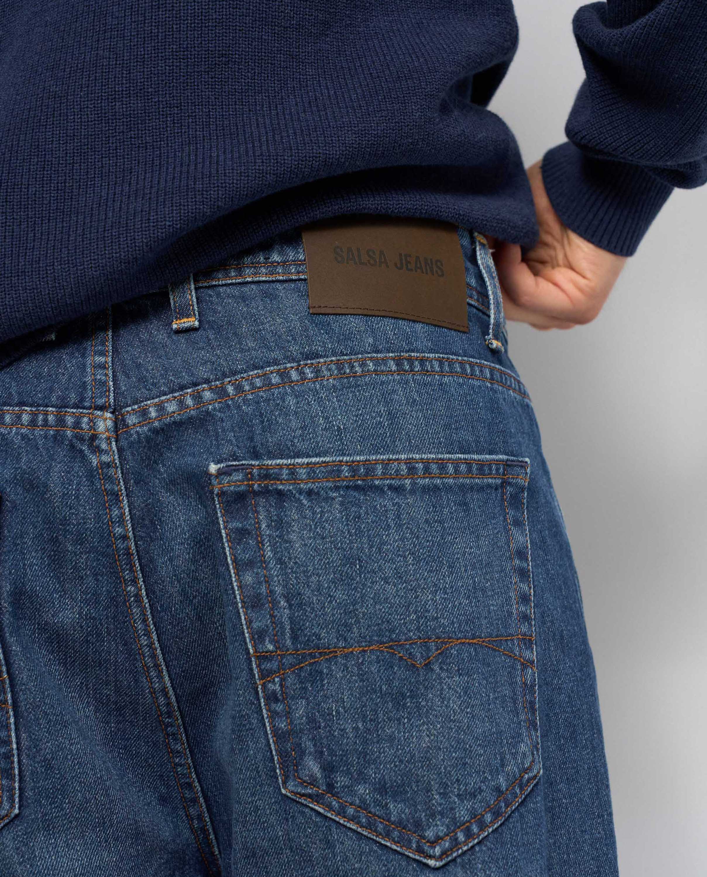 Vaqueros relaxed fit de hombre - Salsa Jeans - Azul Azul-4