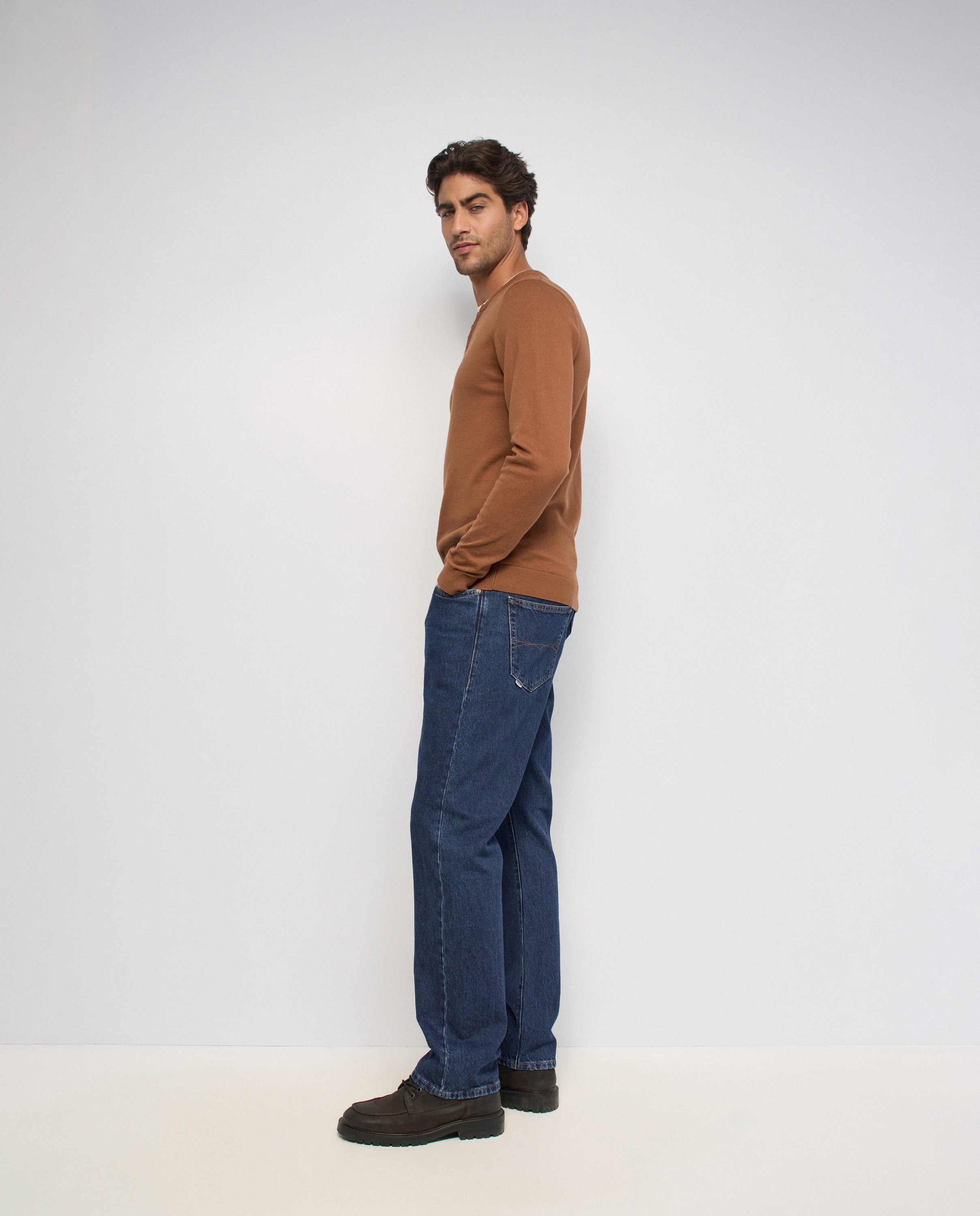 Jersey de punto de hombre - Salsa Jeans - Marrón Marrón-2