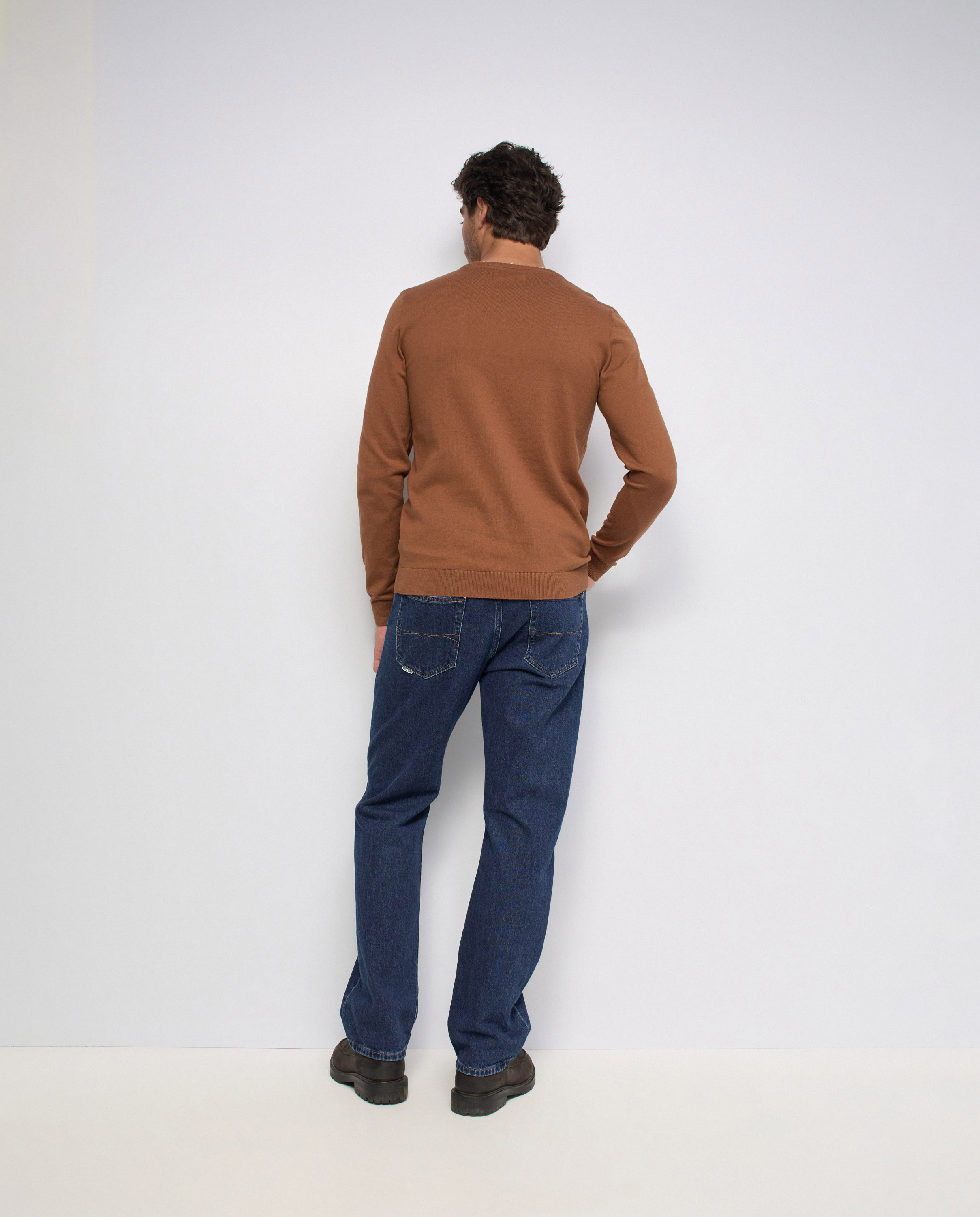 Jersey de punto de hombre - Salsa Jeans - Marrón Marrón-3