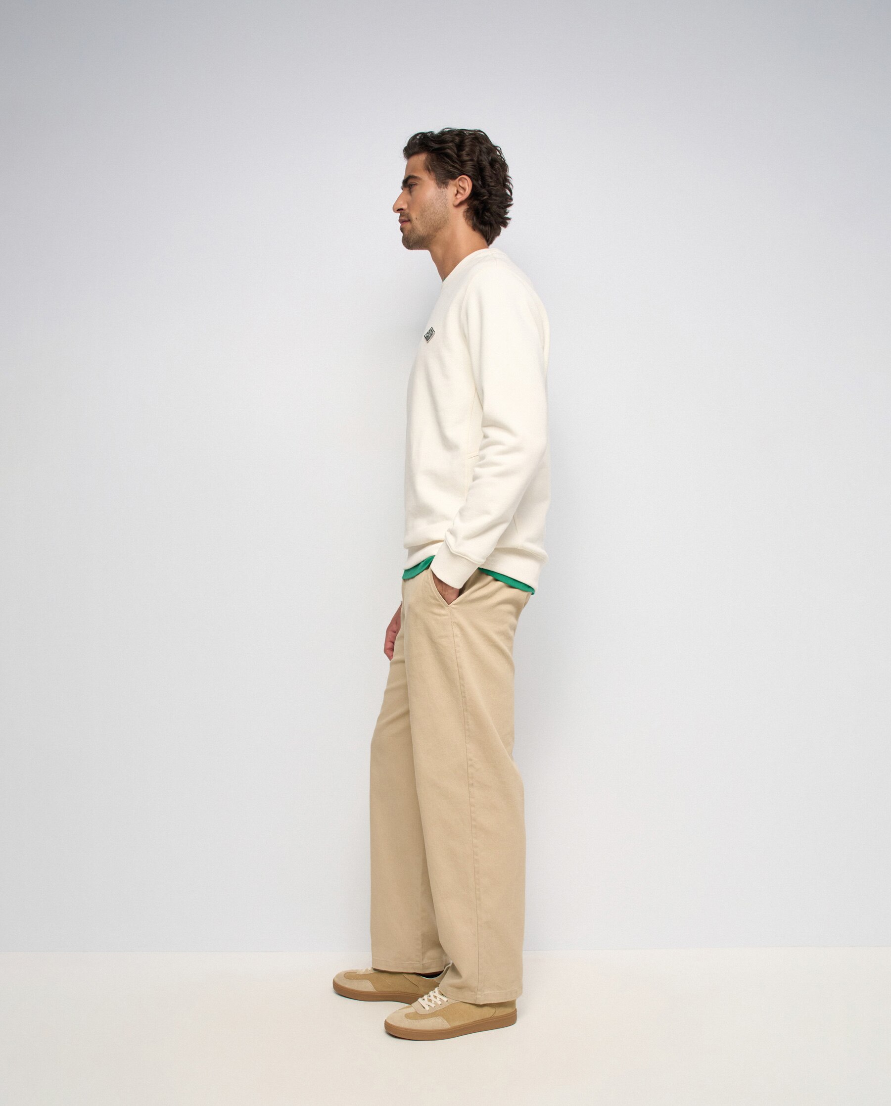Imagen 2 de Sudadera con capucha de hombre - Salsa Jeans - Natural Natural