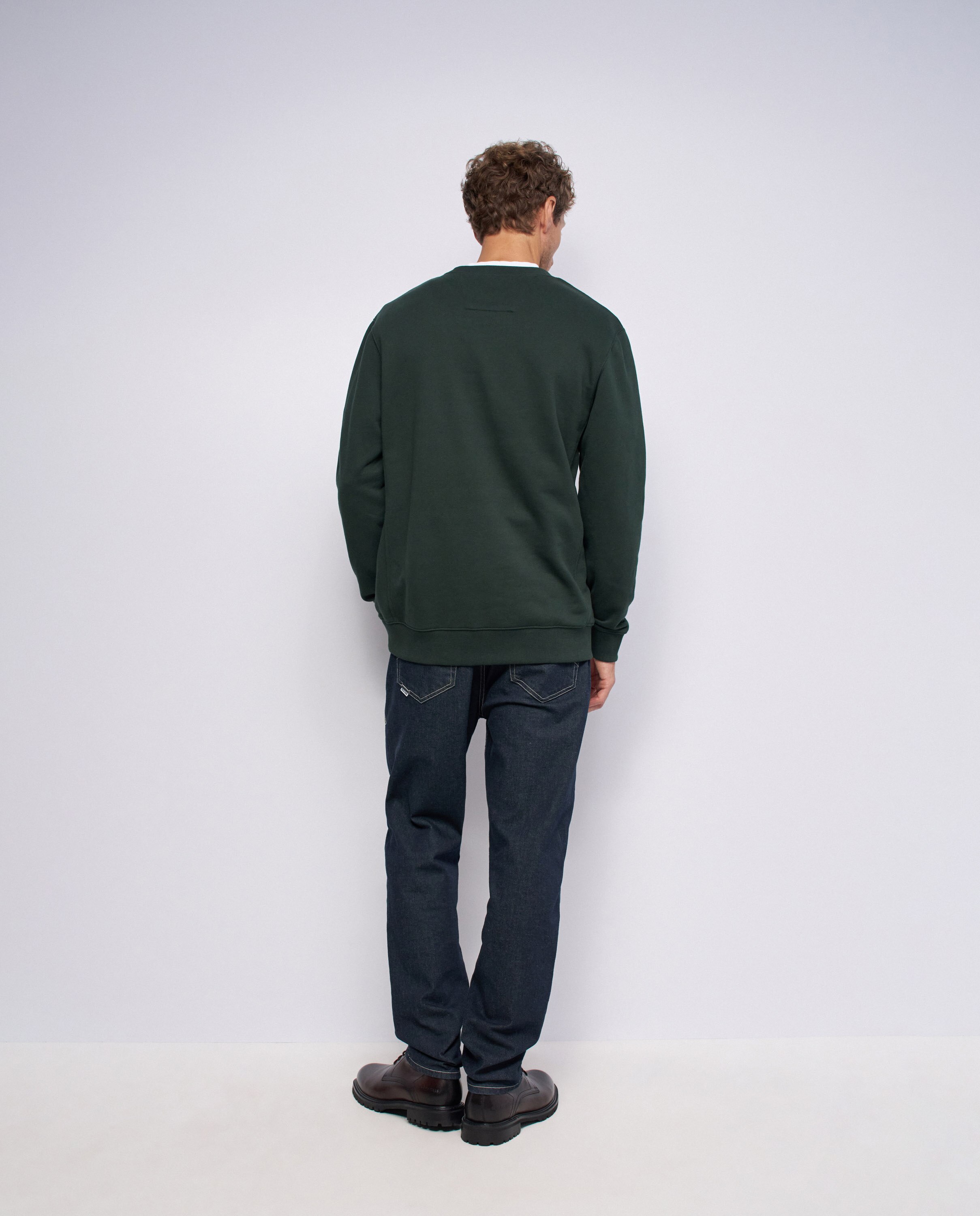Imagen 3 de Sudadera con capucha de hombre - Salsa Jeans - Verde Verde