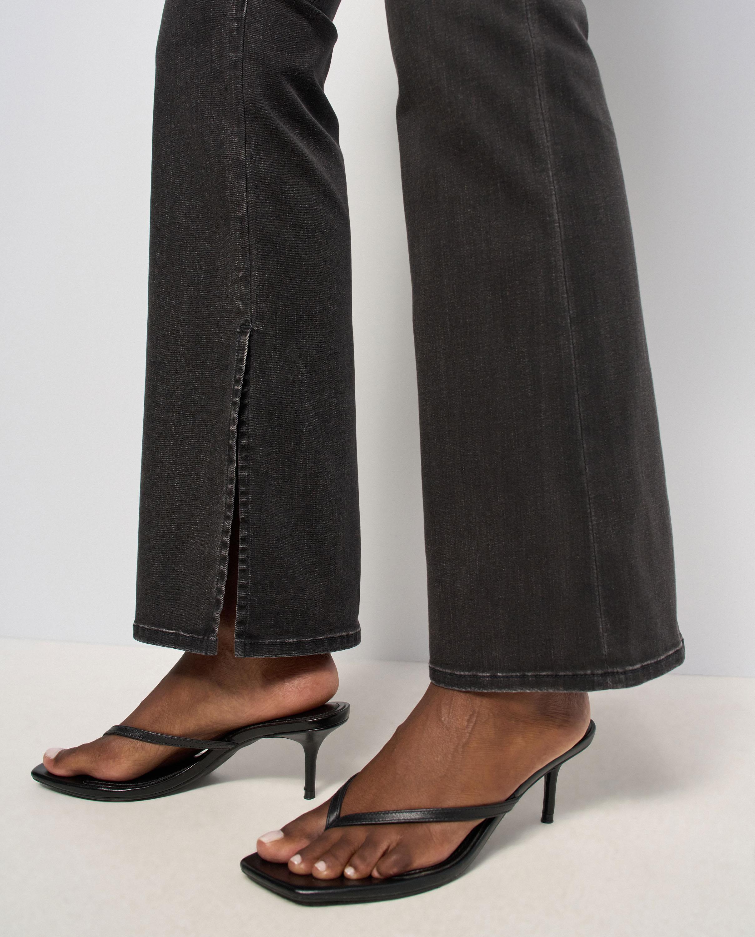 Secret silhouette push in bootcut de mujer - Salsa Jeans - Negro Negro-4