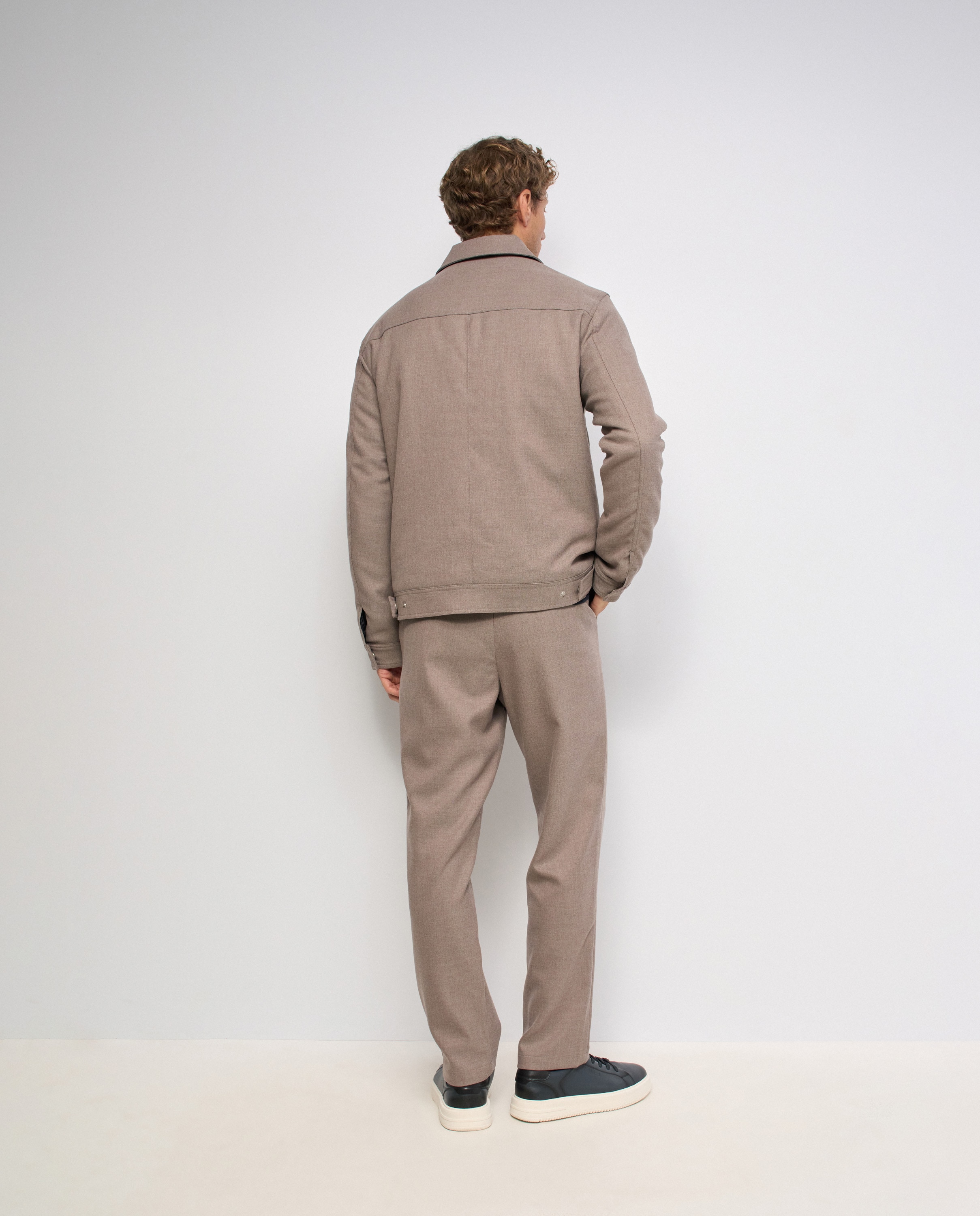 Cazadora con lana de hombre - Salsa Jeans - Natural Natural-3