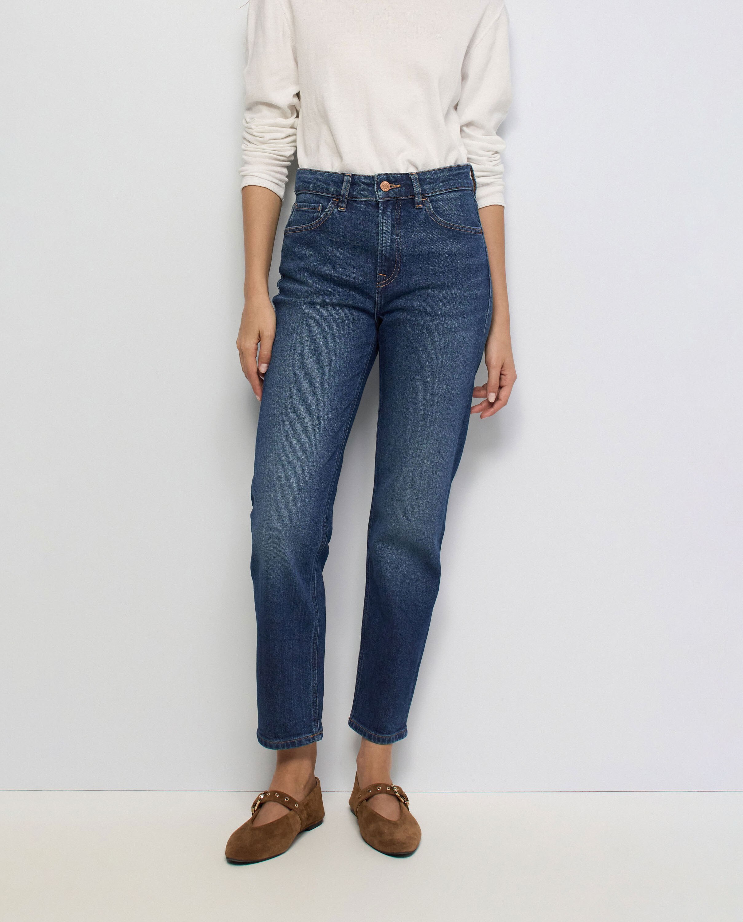 Vaqueros true cropped slim de mujer - Salsa Jeans - Azul Azul-5