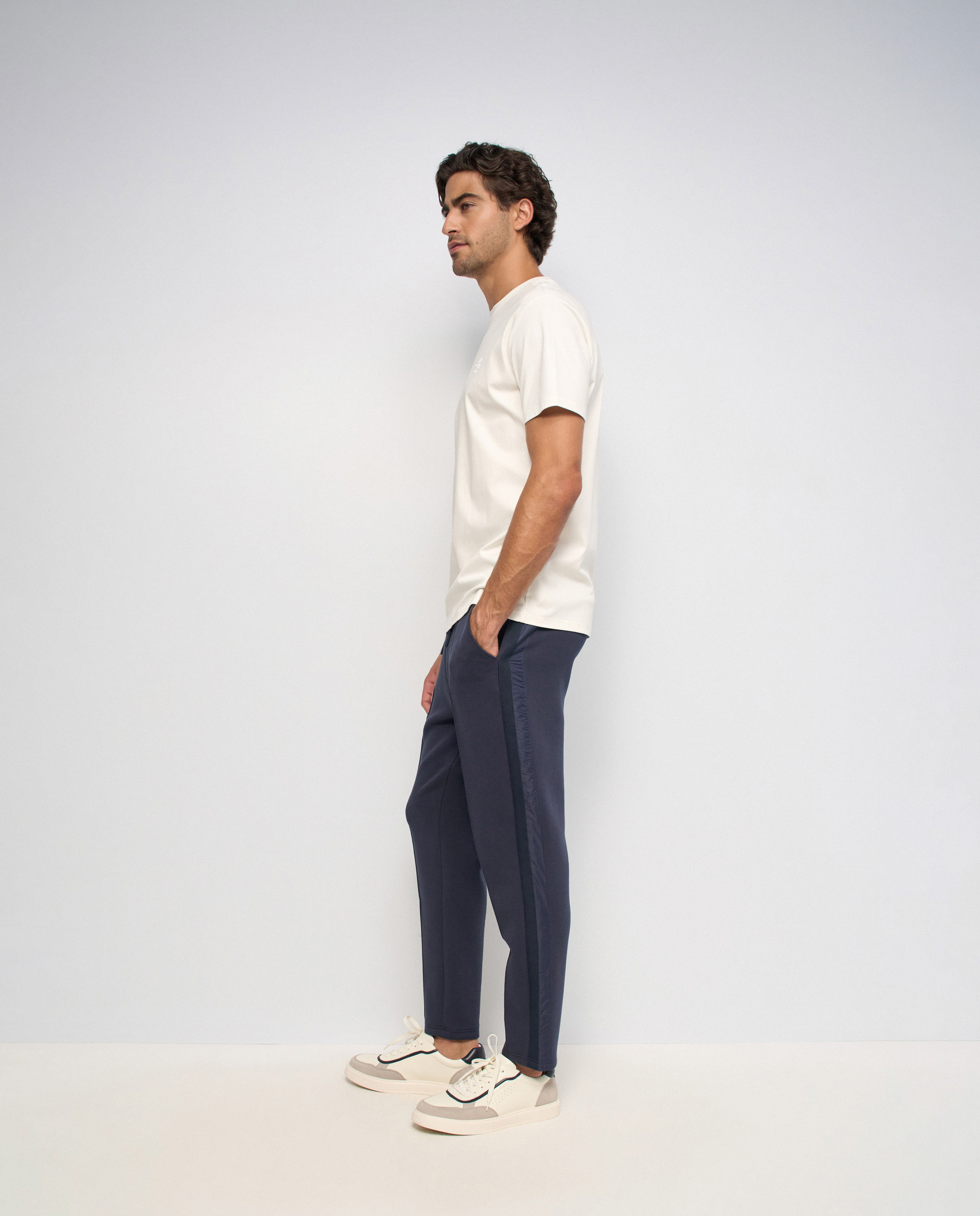 Pantalón jogger de punto de hombre - Salsa Jeans - Azul Azul-2