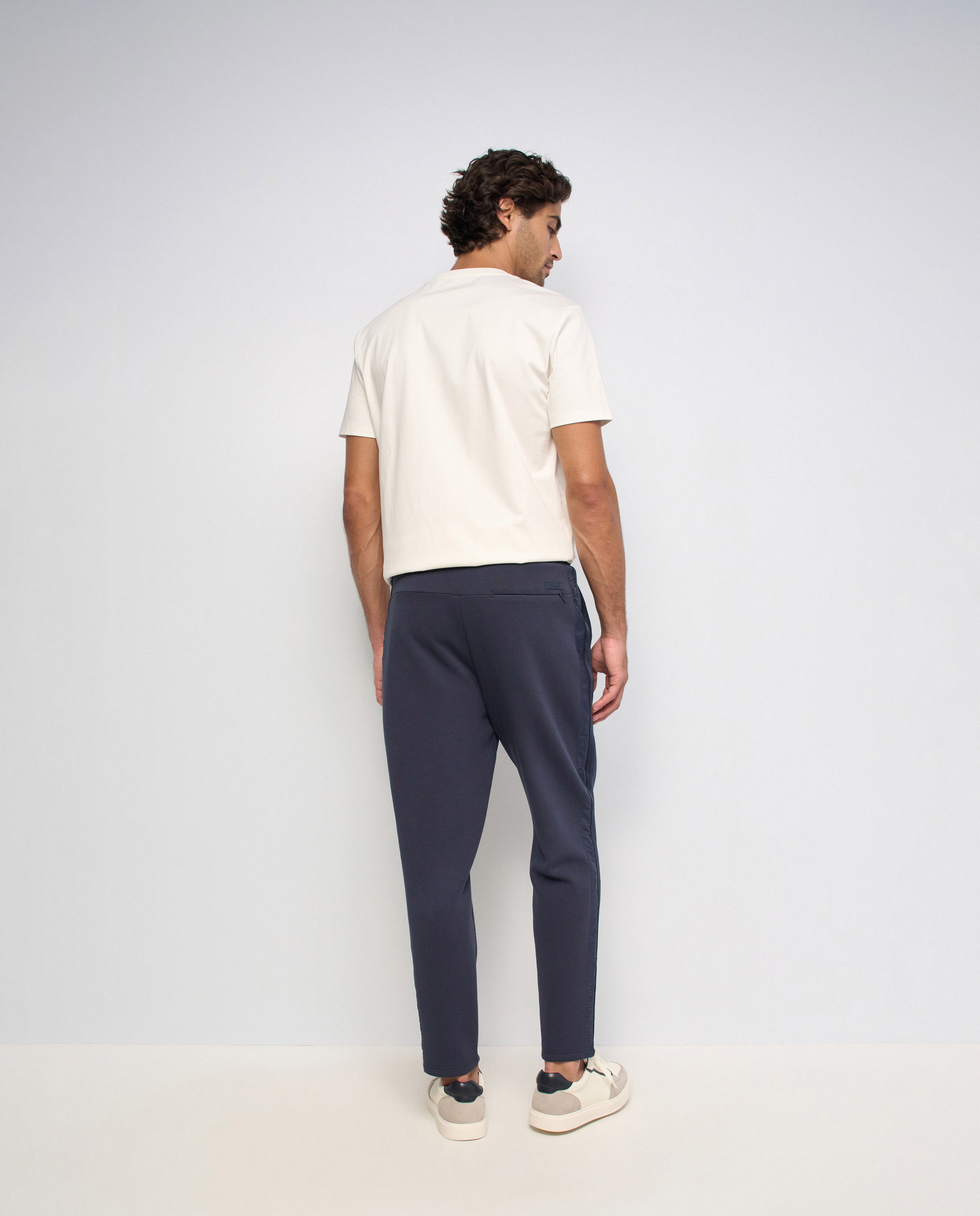 Pantalón jogger de punto de hombre - Salsa Jeans - Azul Azul-3