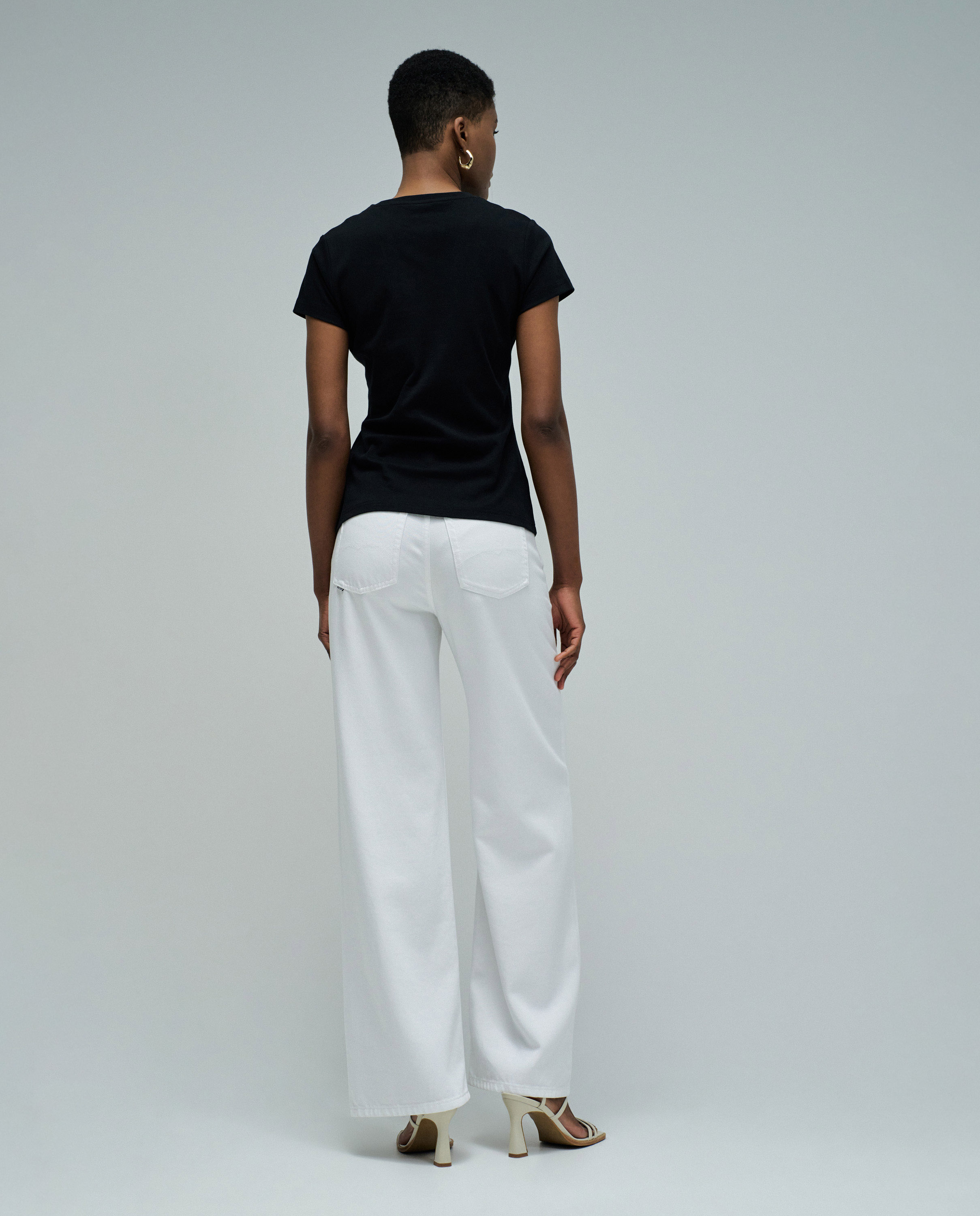 Camiseta con branding de mujer - Salsa Jeans - Negro Negro-3