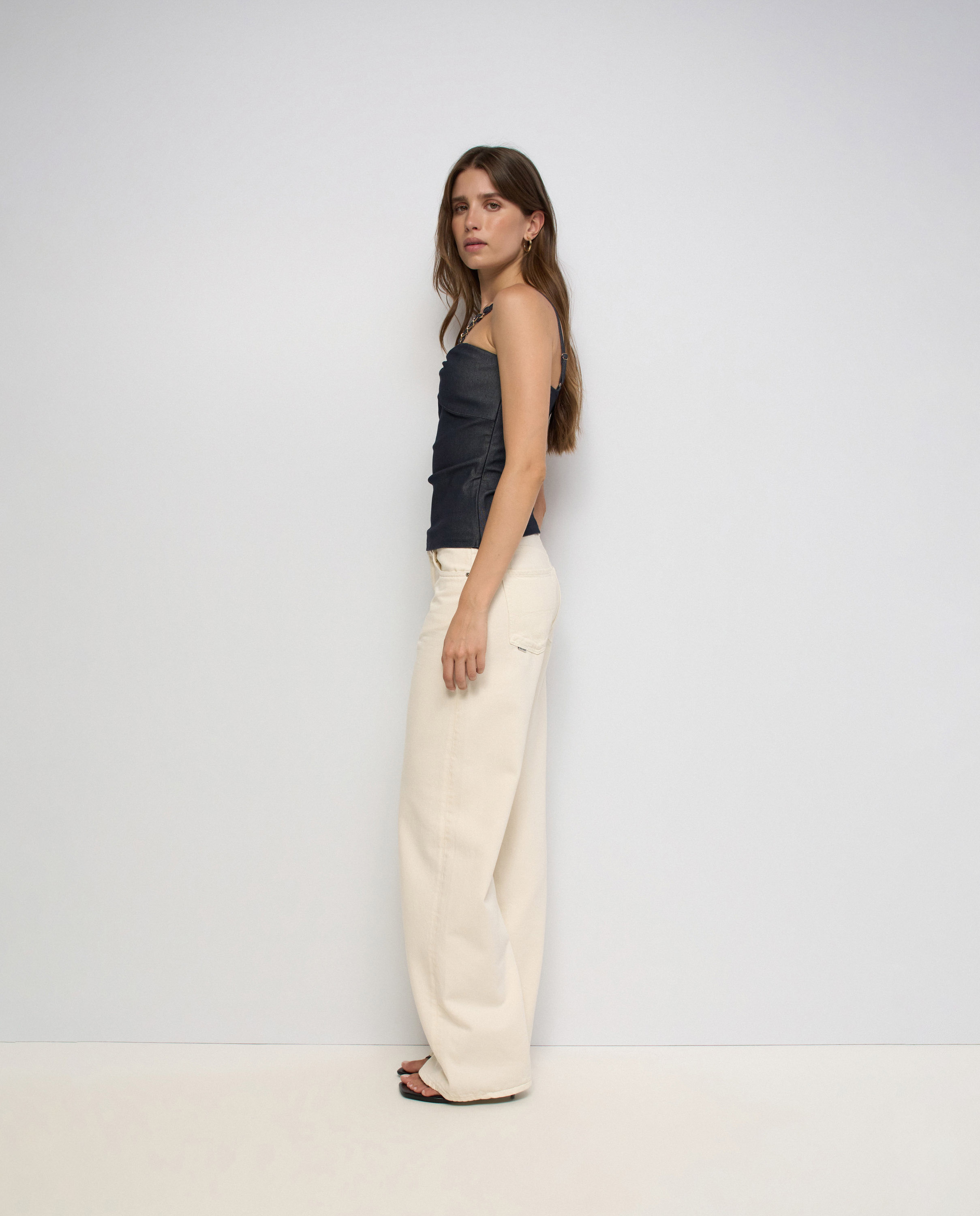 Top denim de mujer - Salsa Jeans - Azul Azul-2
