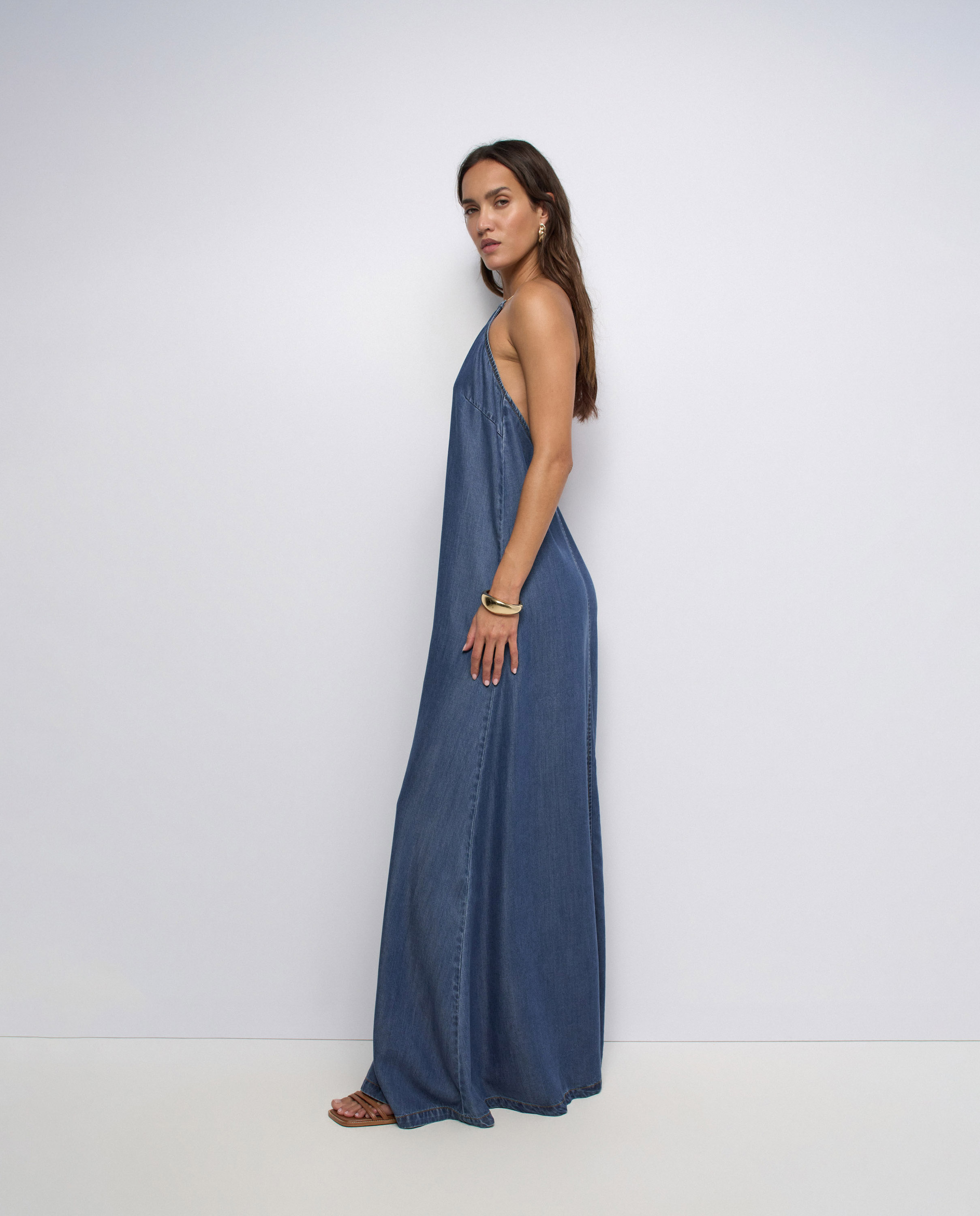 Vestido en lightdenim de mujer - Salsa Jeans - Azul Azul-2