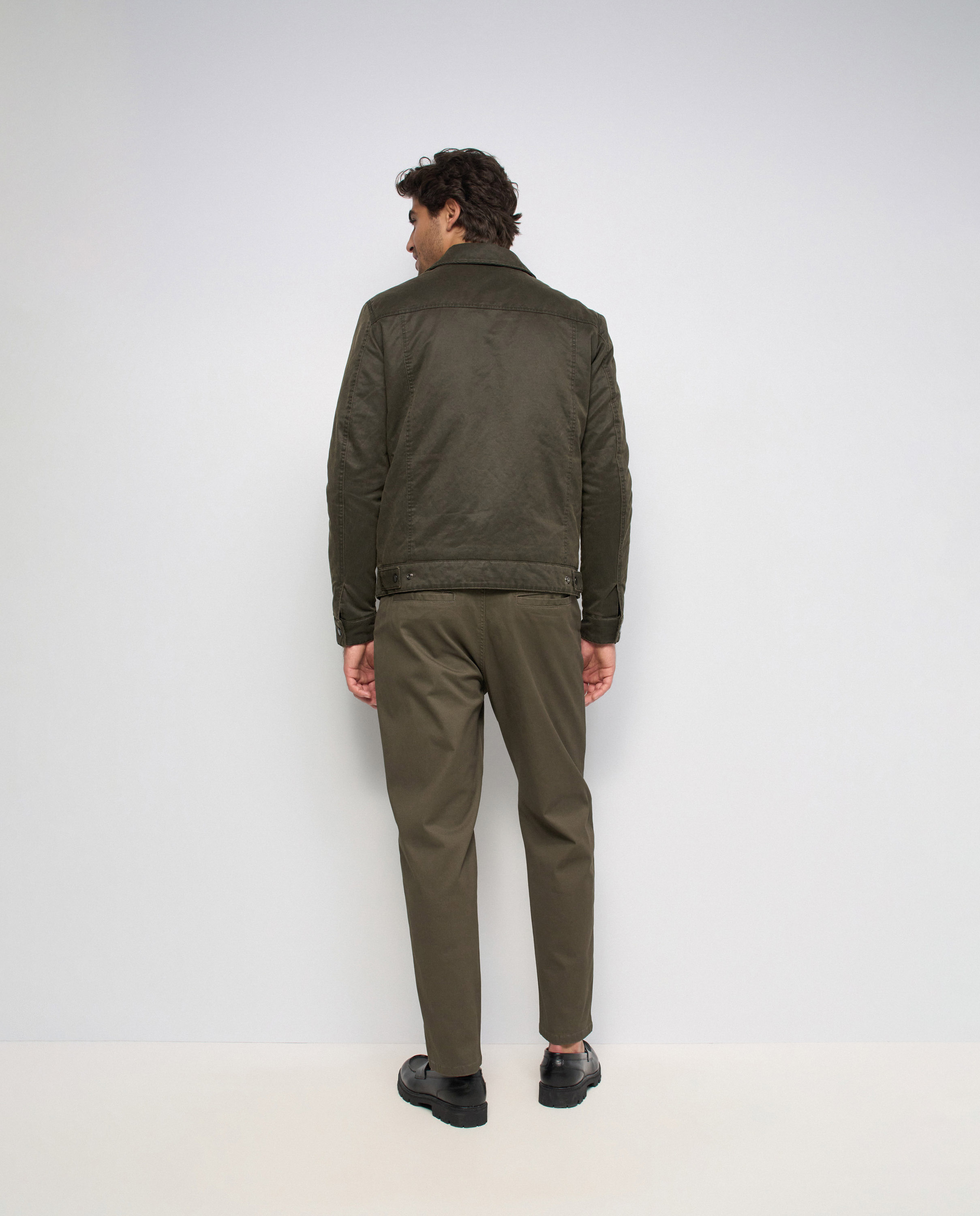Imagen 3 de Cazadora estilo trucker de hombre - Salsa Jeans - Verde Verde