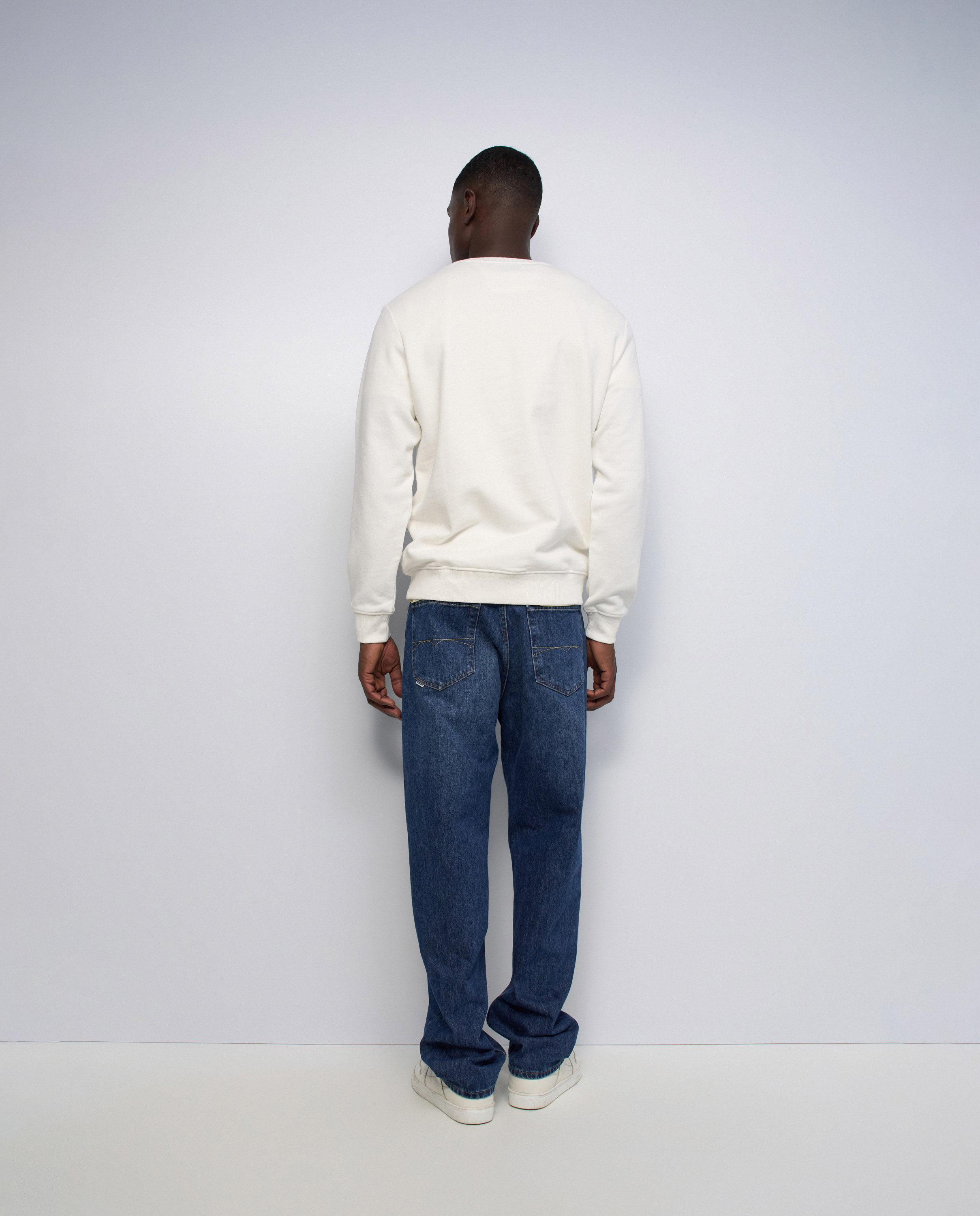 Sudadera con branding de hombre - Salsa Jeans - Blanco Blanco-3