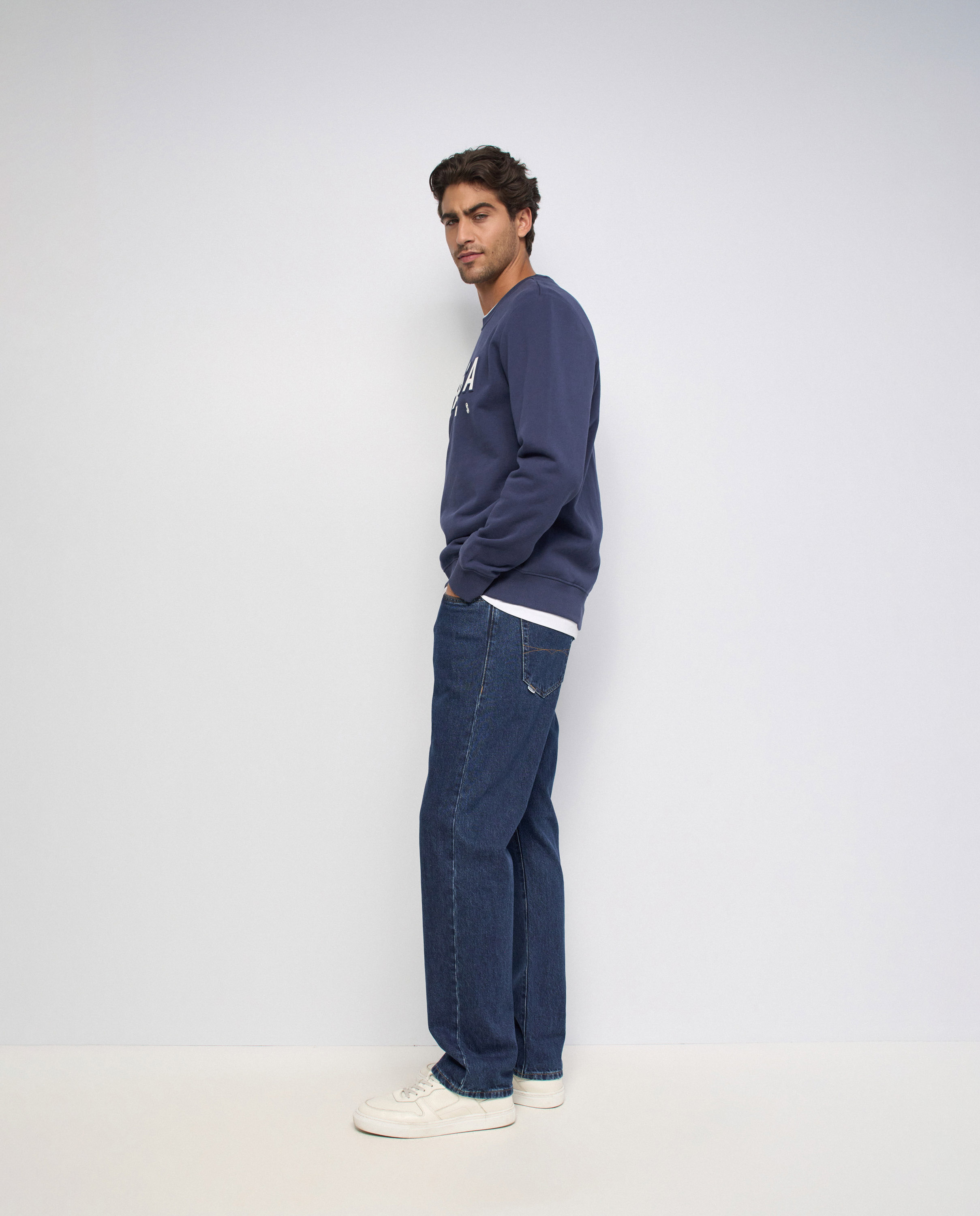 Sudadera con branding de hombre - Salsa Jeans - Azul Azul-2