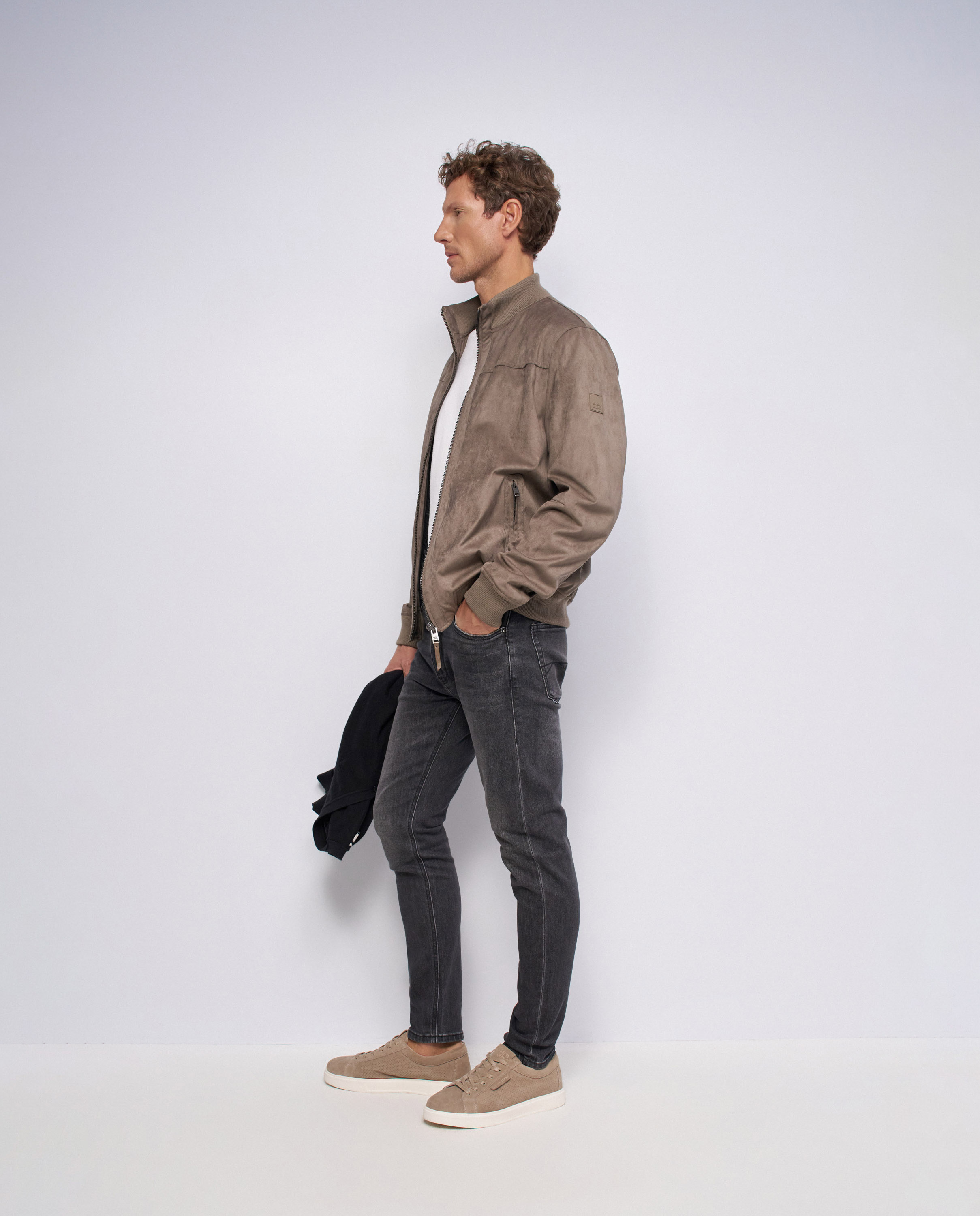 Vaqueros skinny fit de hombre - Salsa Jeans - Negro Negro-2