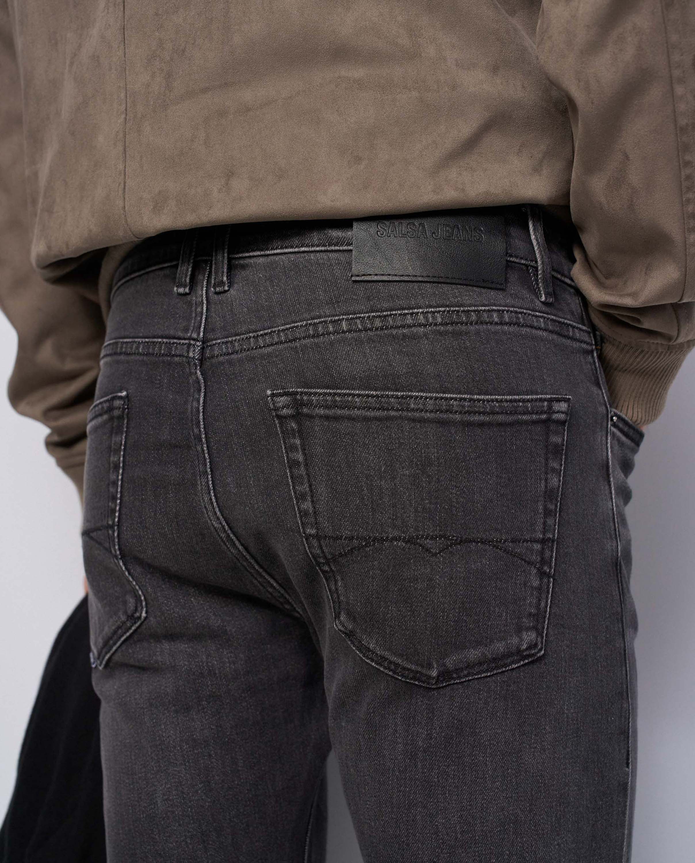 Vaqueros skinny fit de hombre - Salsa Jeans - Negro Negro-4