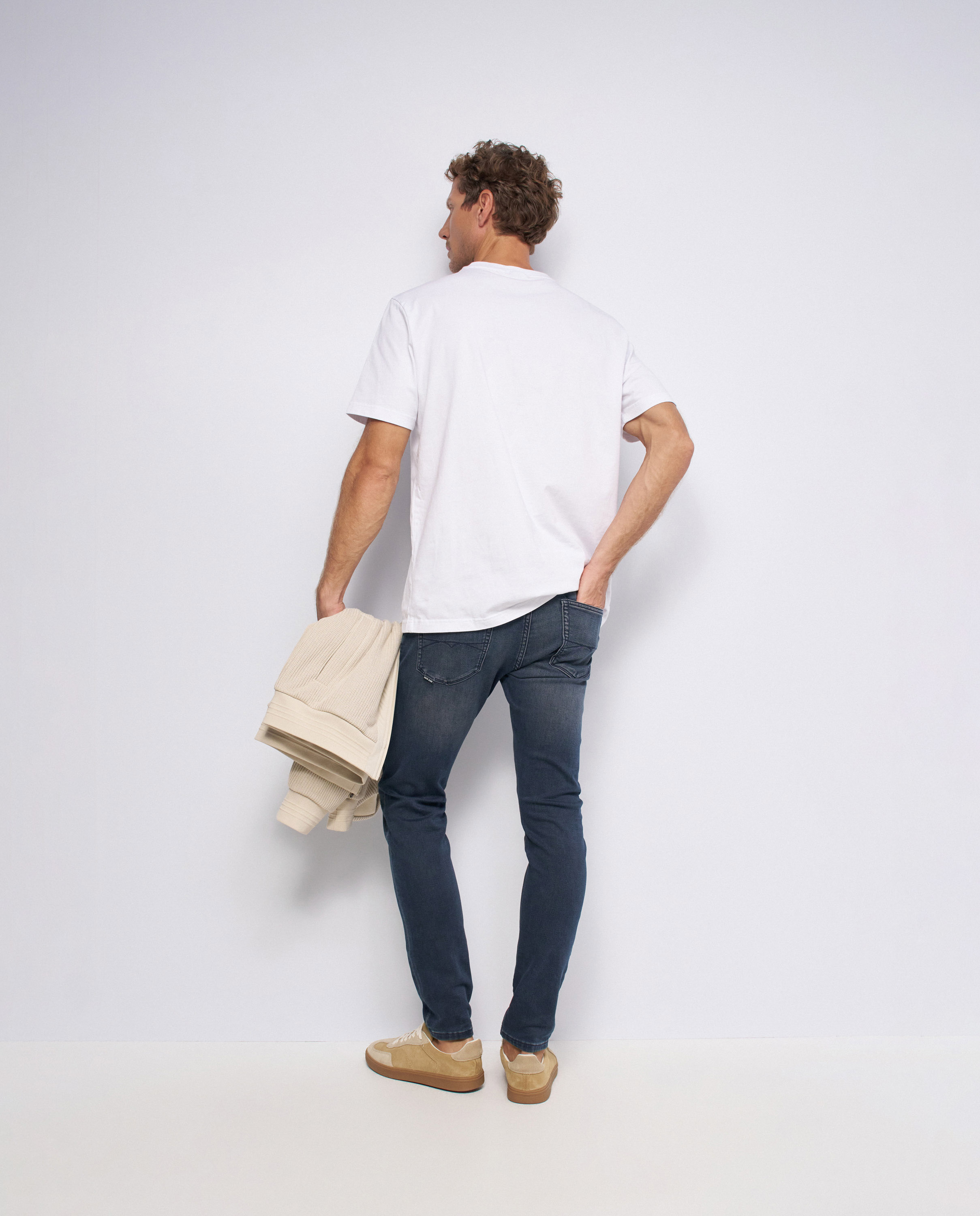 Imagen 3 de Vaqueros skinny fit s-activ de hombre - Salsa Jeans - Azul Azul