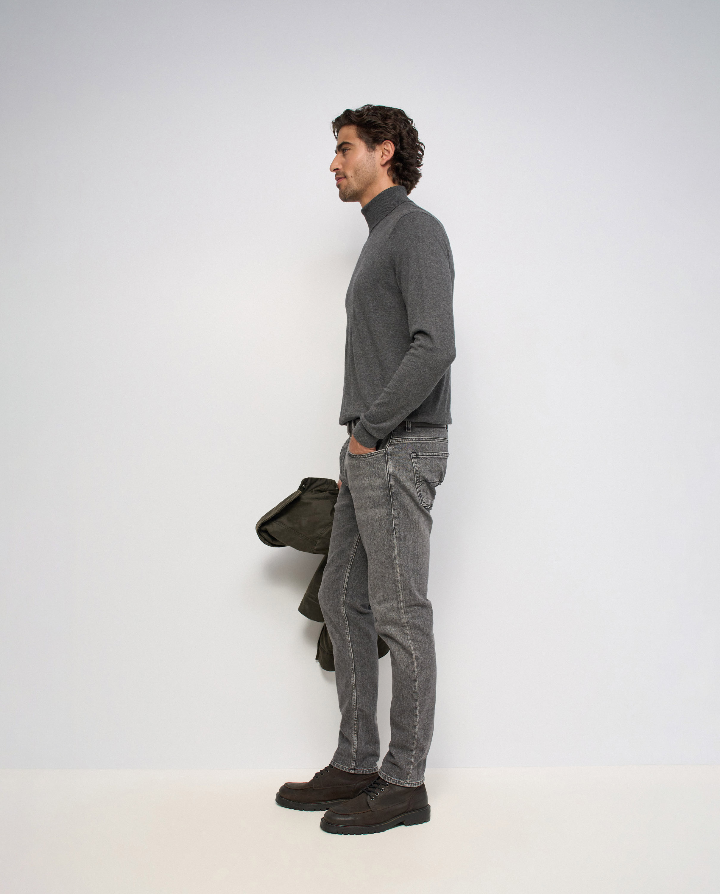 Vaqueros slim fit de hombre - Salsa Jeans - Negro Negro-2