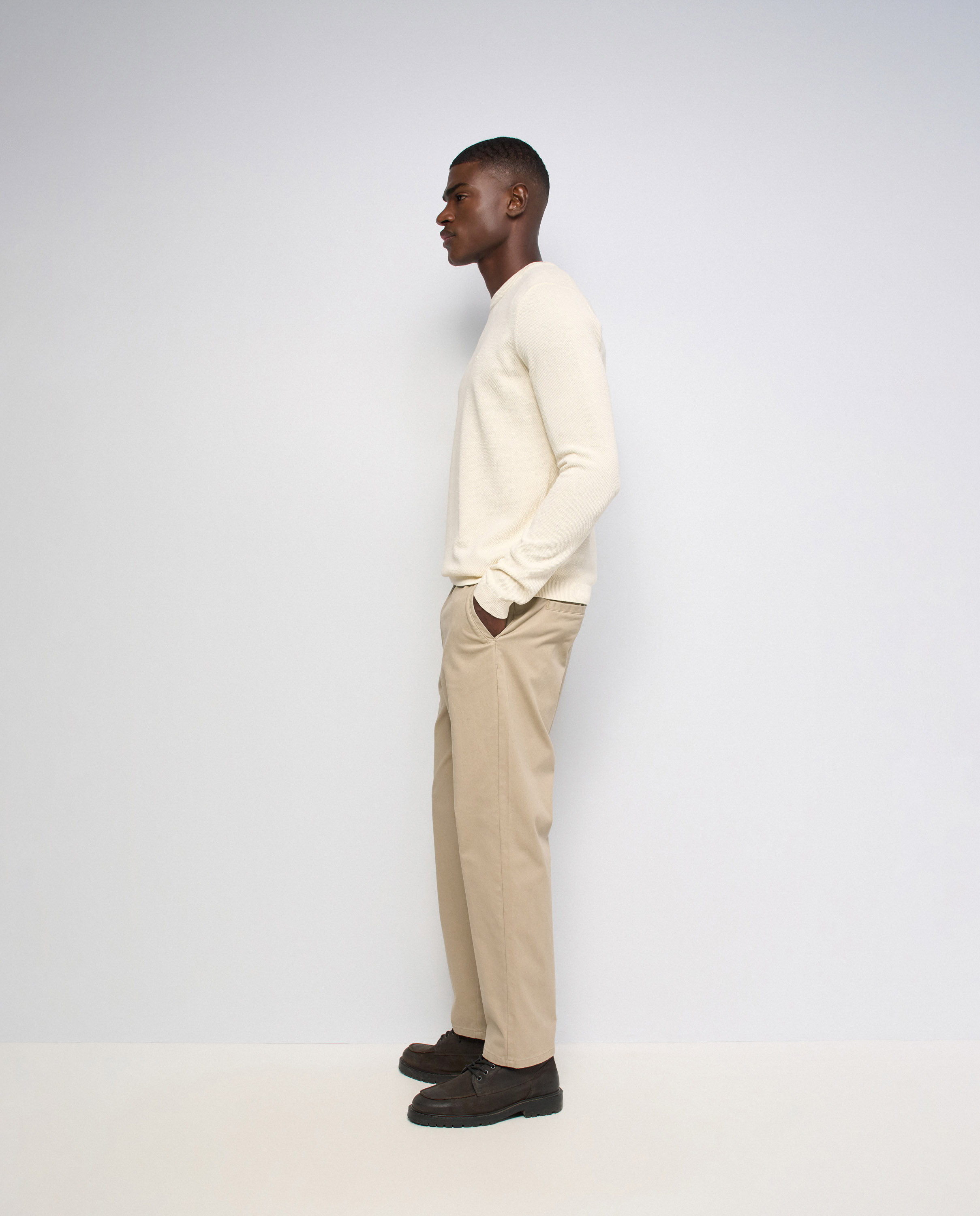 Sudadera de punto texturizado de hombre - Salsa Jeans - Natural Natural-2
