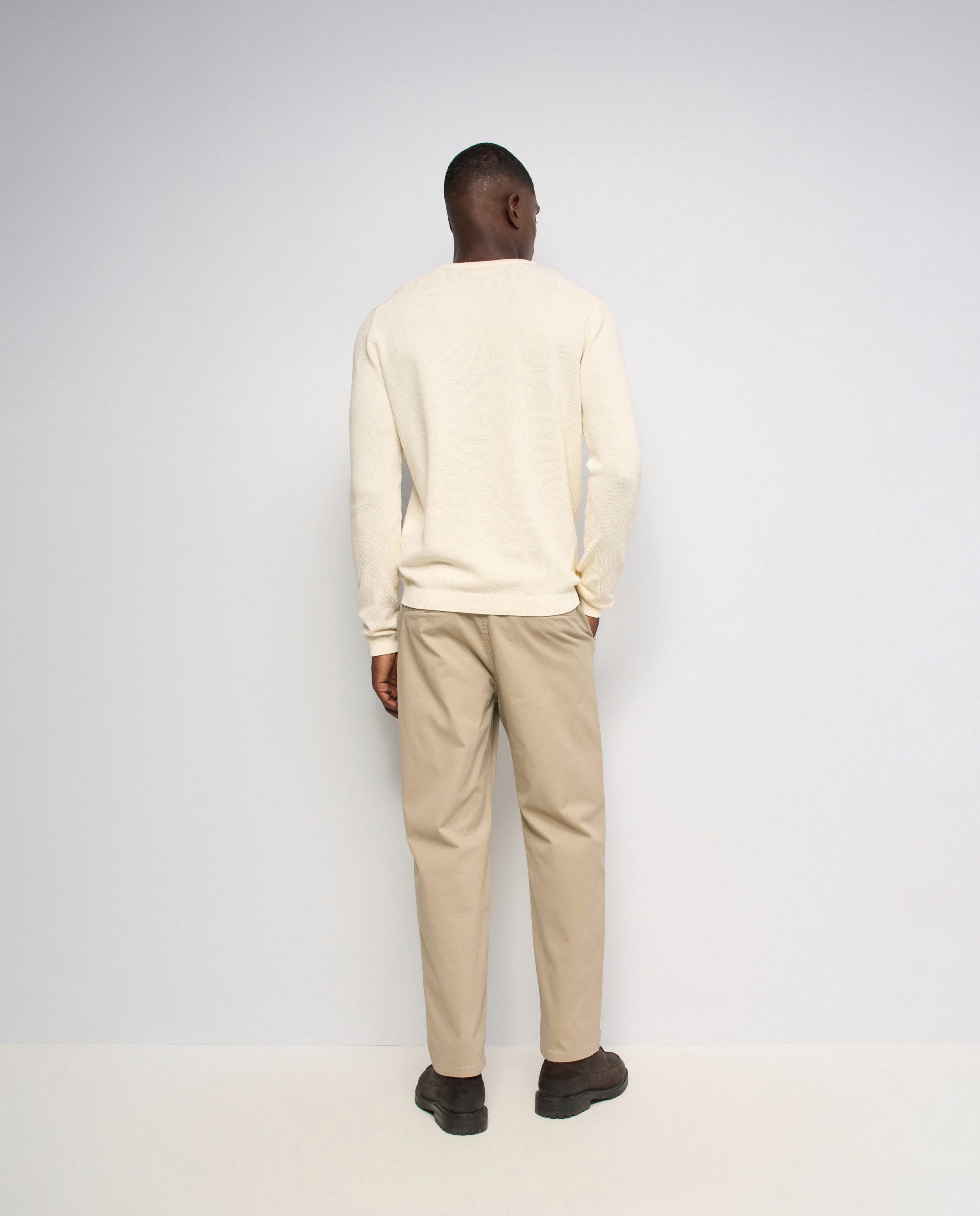 Sudadera de punto texturizado de hombre - Salsa Jeans - Natural Natural-3