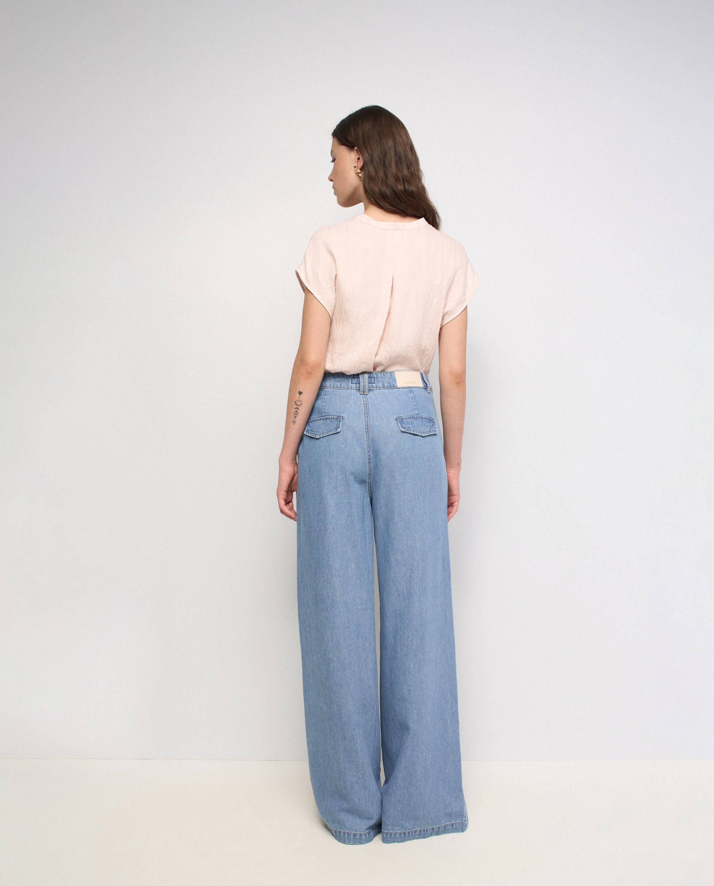Camisa estampada de mujer - Salsa Jeans - Rosa Rosa-3