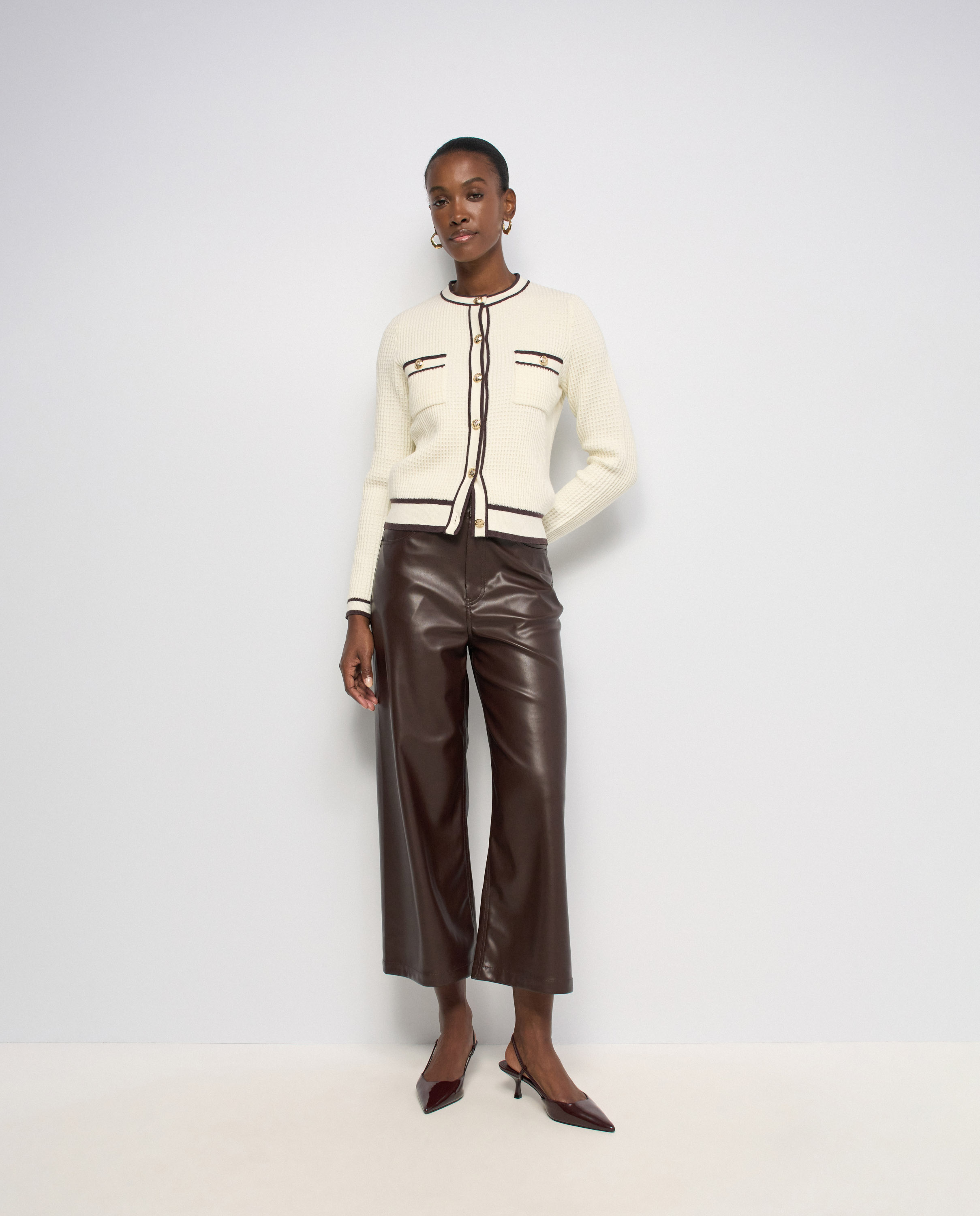 Vaqueros culotte de mujer - Salsa Jeans - Marrón Marrón-1