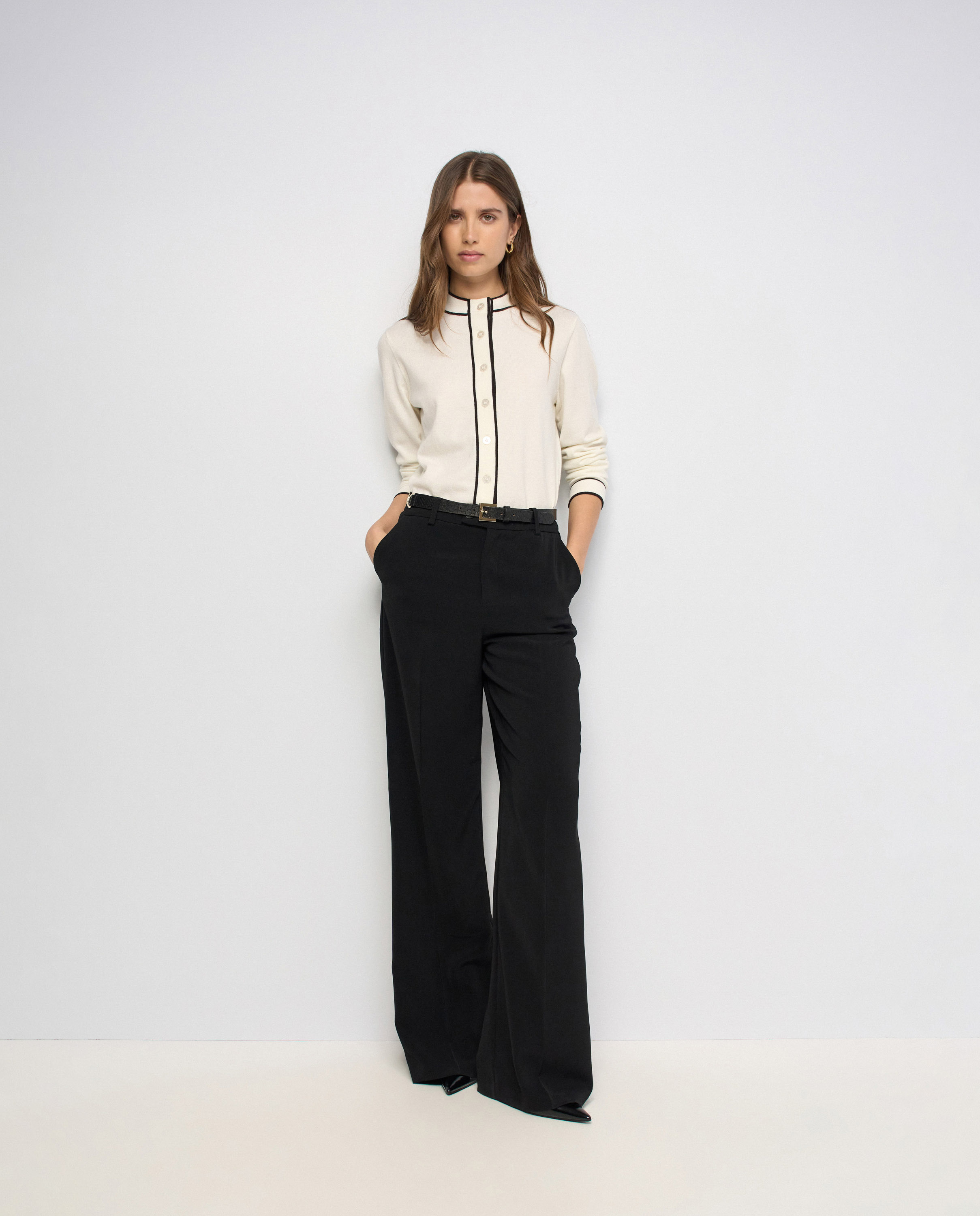 Cárdigan de punto de mujer - Salsa Jeans - Natural Natural-5