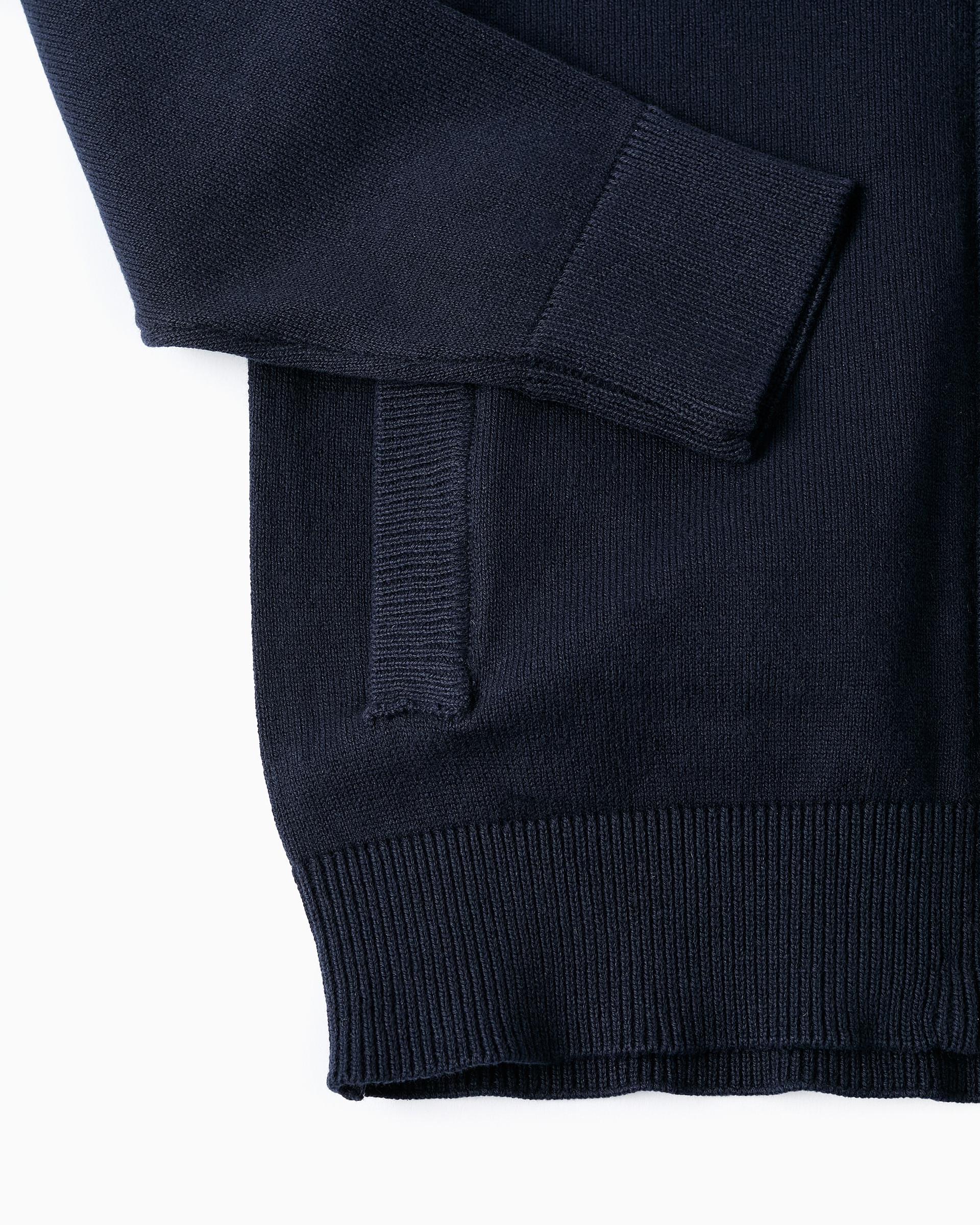 Imagen 2 de Chaqueta punto de niño con cremallera - Zippy - Azul marino Azul marino