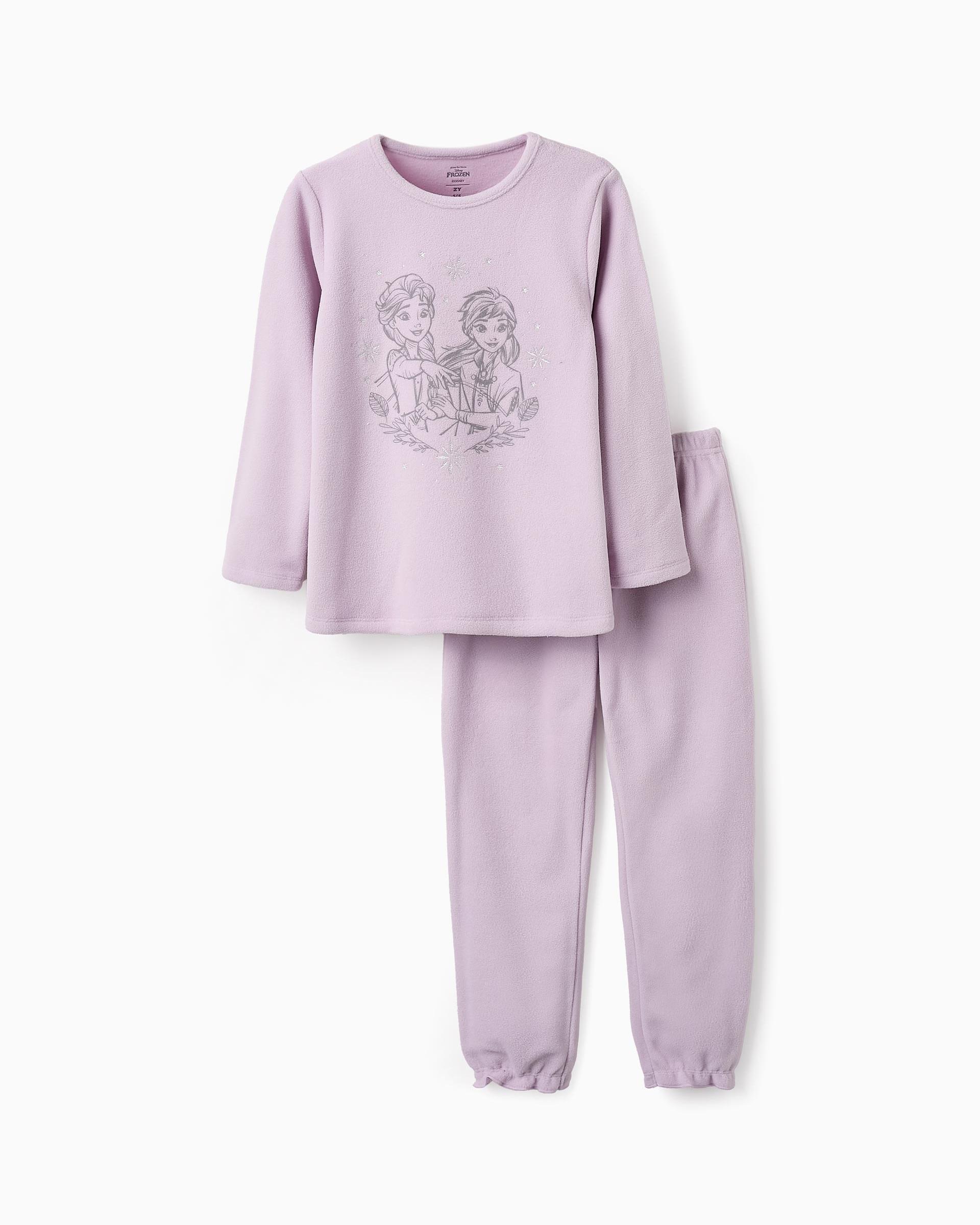 Pijama de bebe nina polar de manga larga motivo Frozen Zippy El Corte Ingles