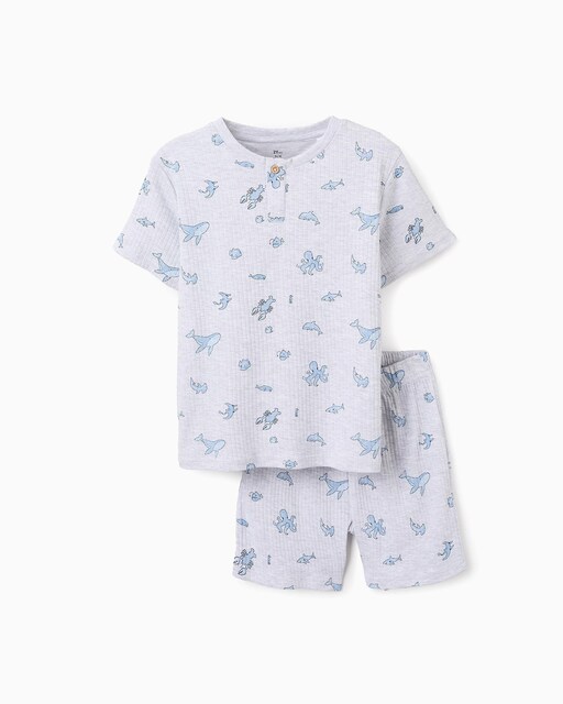 Imagen 0 de Pijama de niño corto con estampado