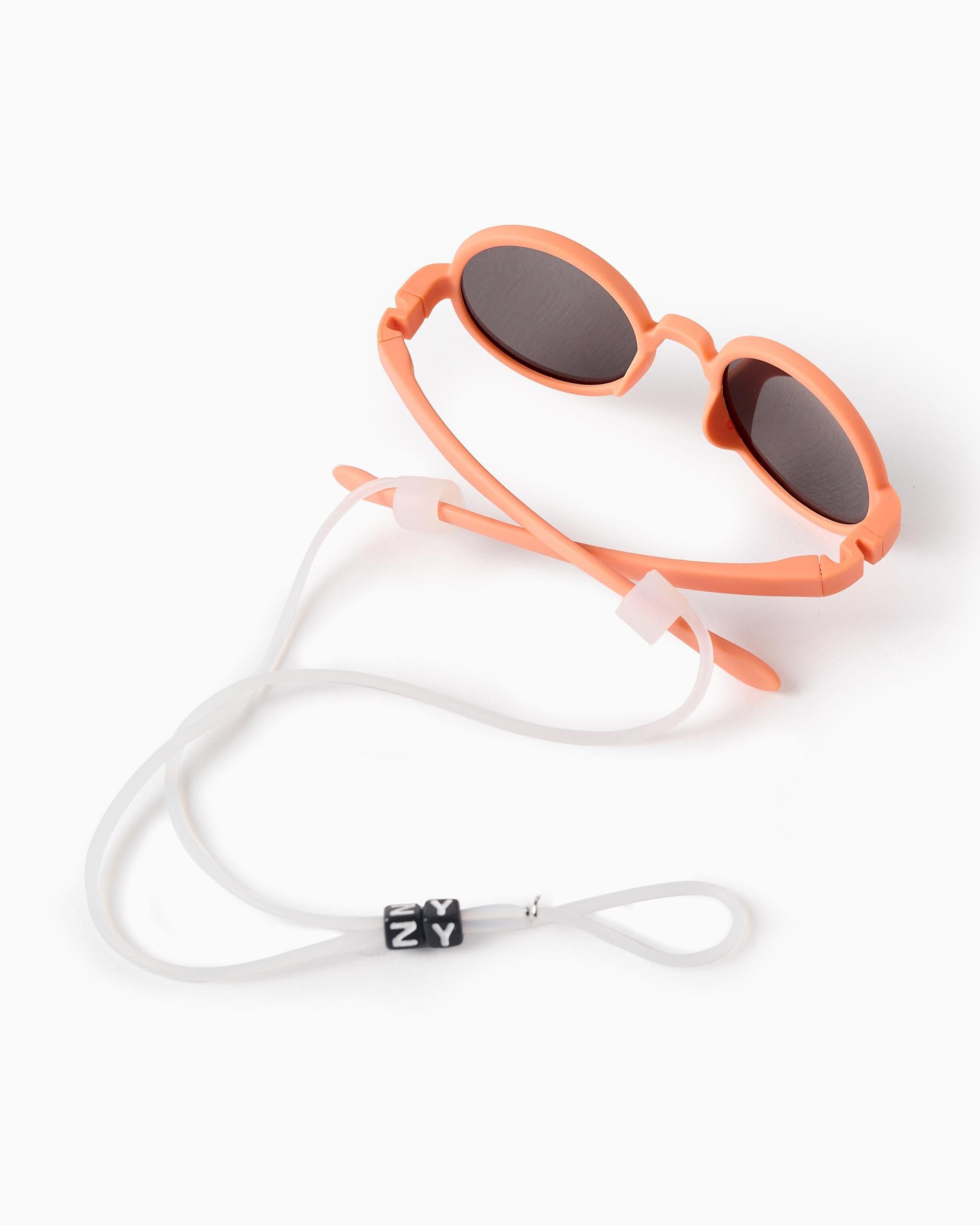 Imagen 3 de Gafas de sol de bebé niña UV Nivel 3 ultra flexibles - Zippy - Naranja Naranja