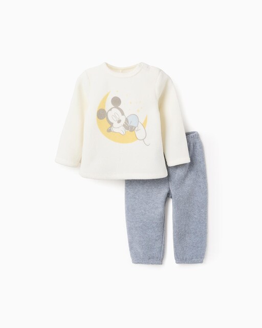 Imagen 0 de Pijama de bebé niño polar tema Mickey