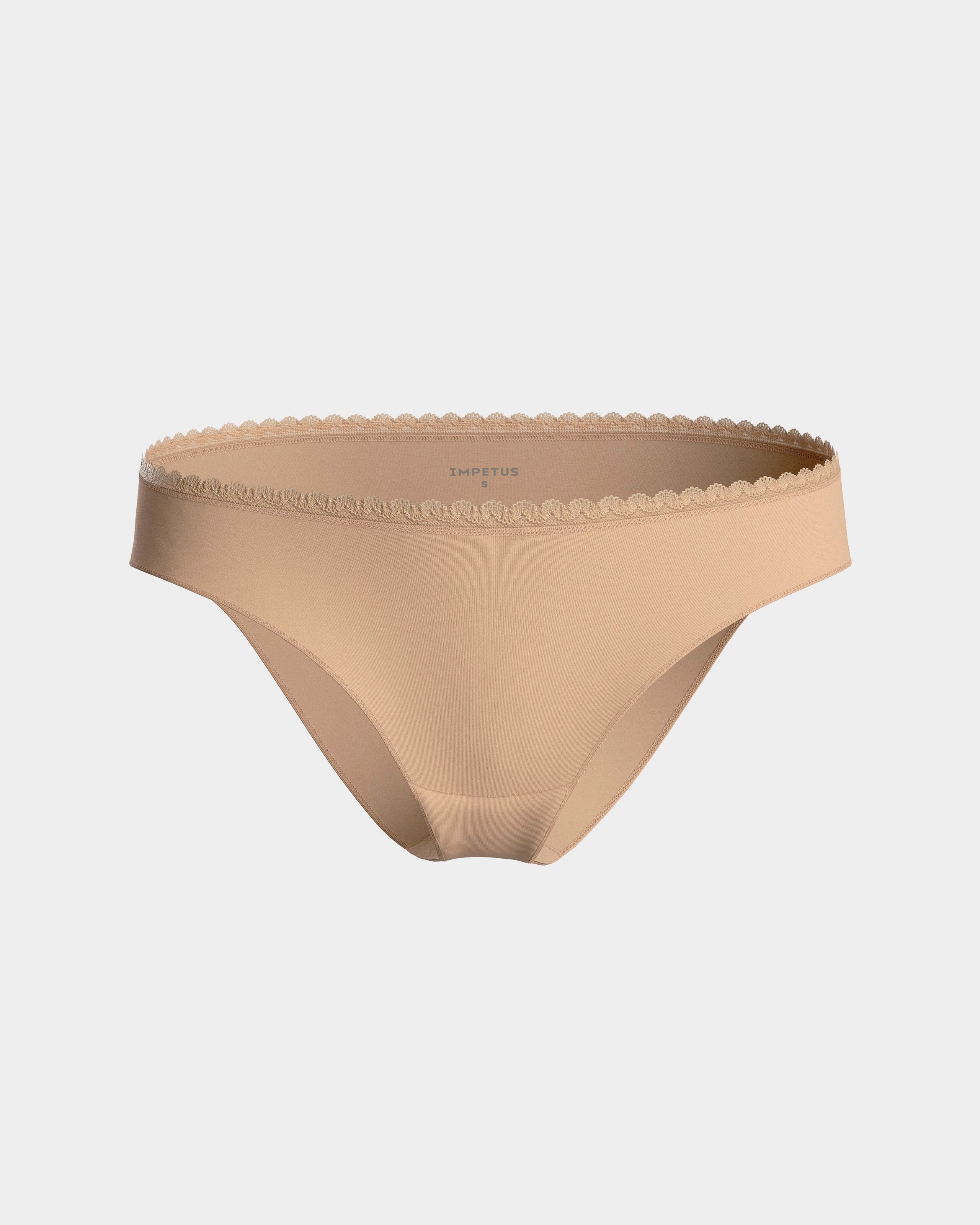 Braga clásica flujos diarios Ecocycle remplazan salvaslips - Impetus - Beige Beige-3