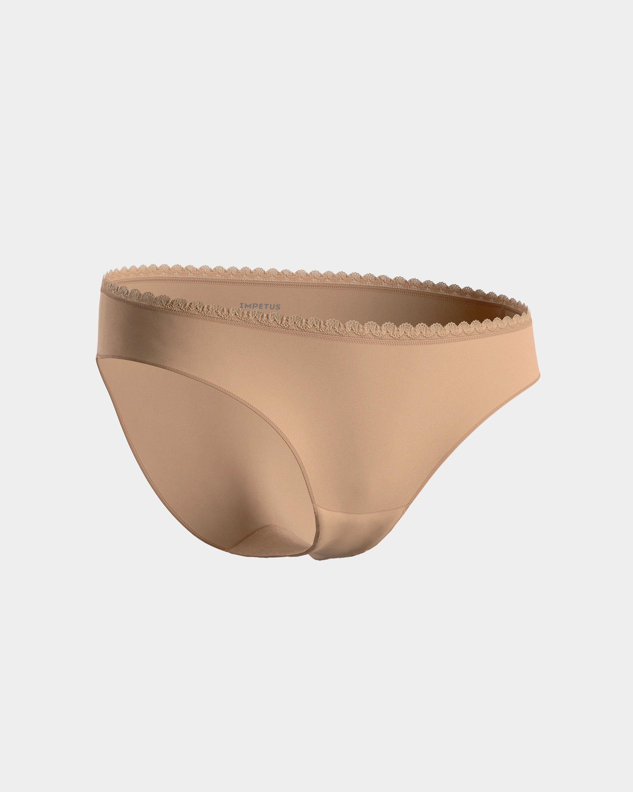 Braga clásica flujos diarios Ecocycle remplazan salvaslips - Impetus - Beige Beige-4