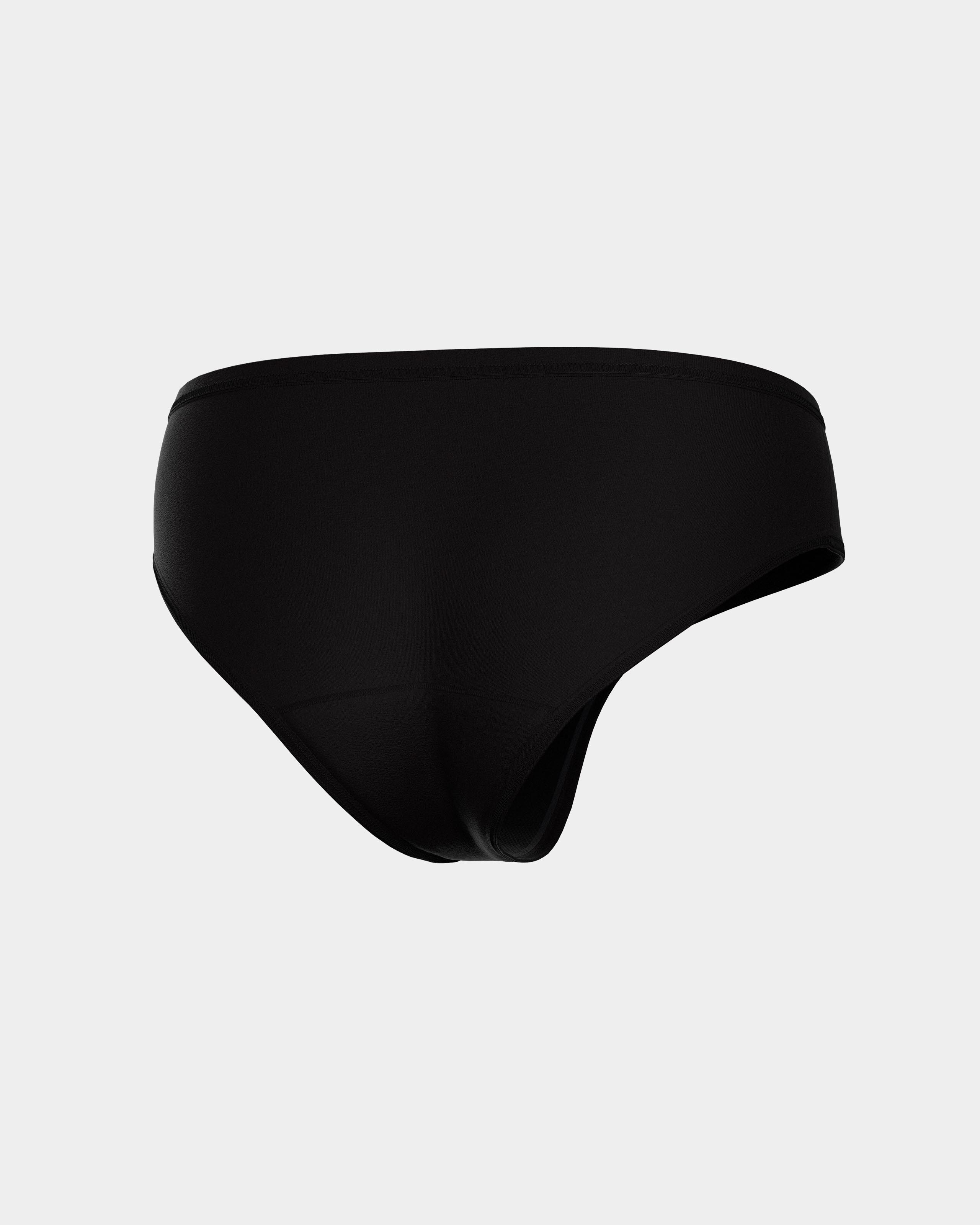 Braga menstrual sostenible de absorción alta Ecocycle - Impetus - Negro Negro-4