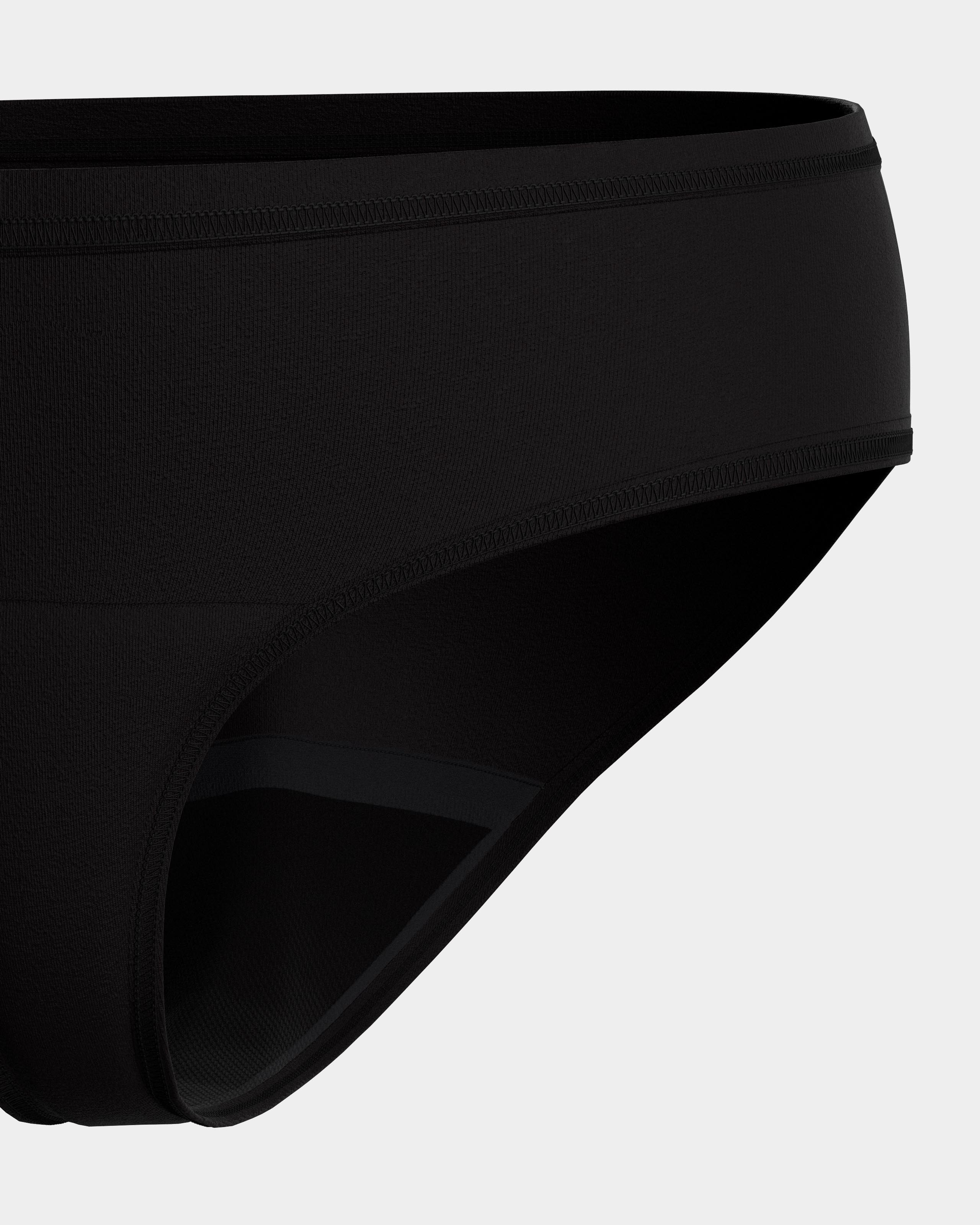 Braga menstrual sostenible de absorción alta Ecocycle - Impetus - Negro Negro-6